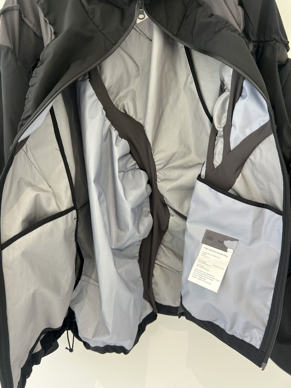 POST ARCHIVE FACTION (PAF) 6.0 TECHNICAL JACKET LEFT (BLACK) Size US M / EU 48-50 / 2 - 9 Thumbnail
