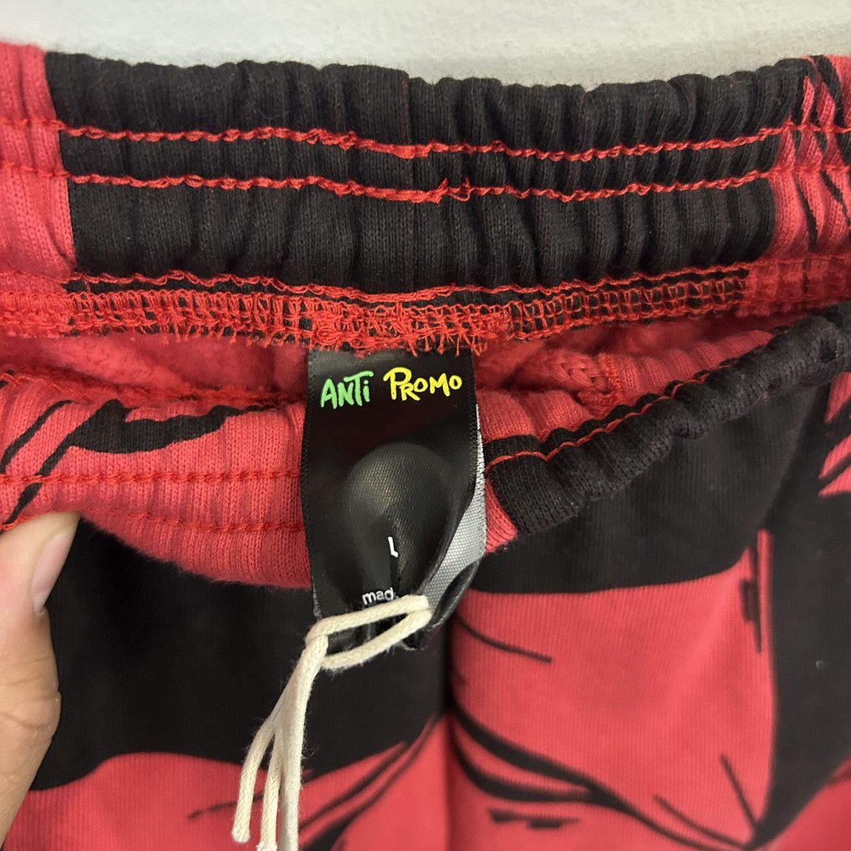 Matty Boy Matty Boy Anti Promo Sweatpants Red Size US 35 - 4 Thumbnail