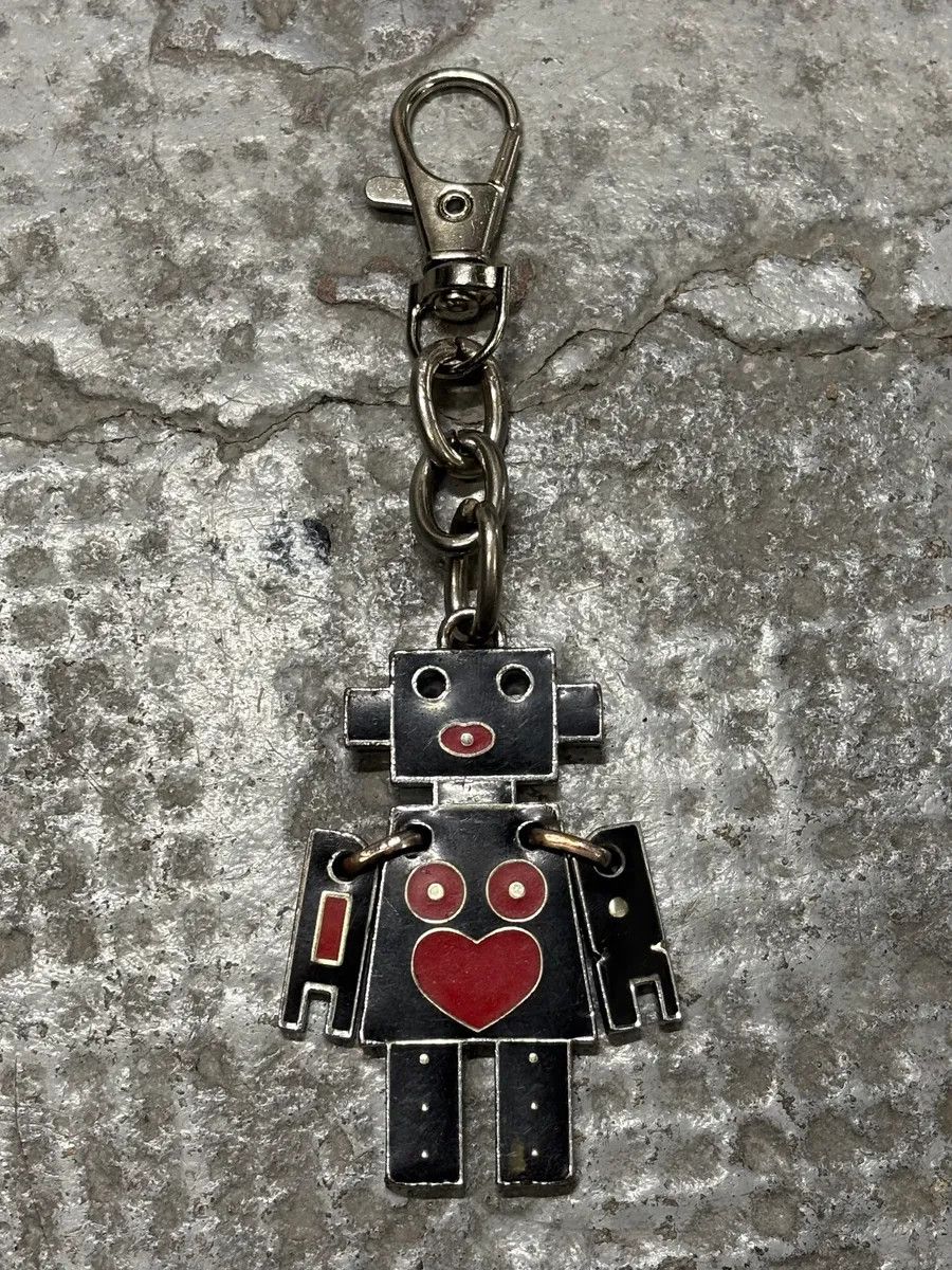 Prada AW2004 Prada Black & Red Robot Key Chain Size ONE SIZE - 1 Thumbnail
