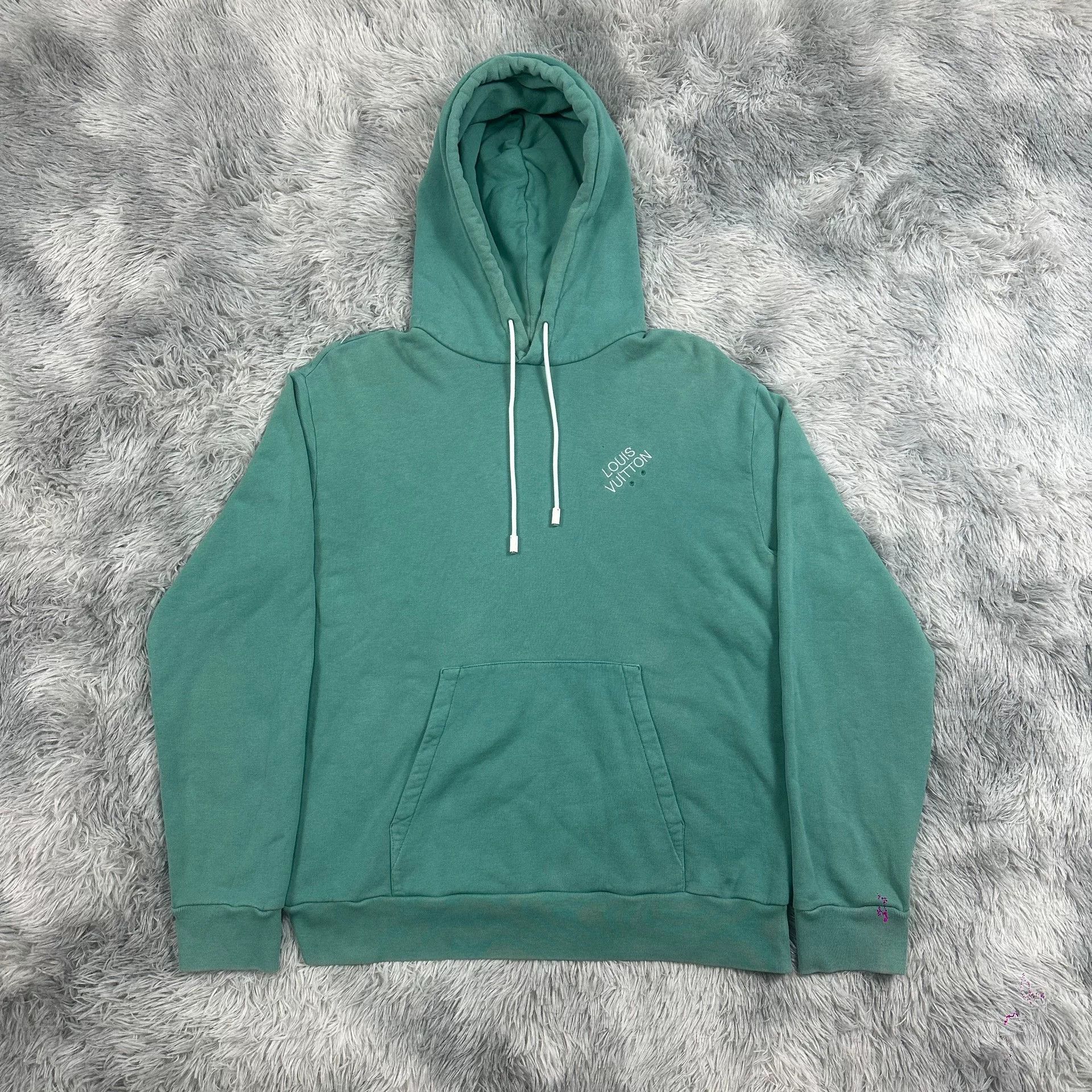 Louis Vuitton Louis Vuitton Blue Sweatshirt Pullover Size US L / EU 52-54 / 3 - 1 Thumbnail