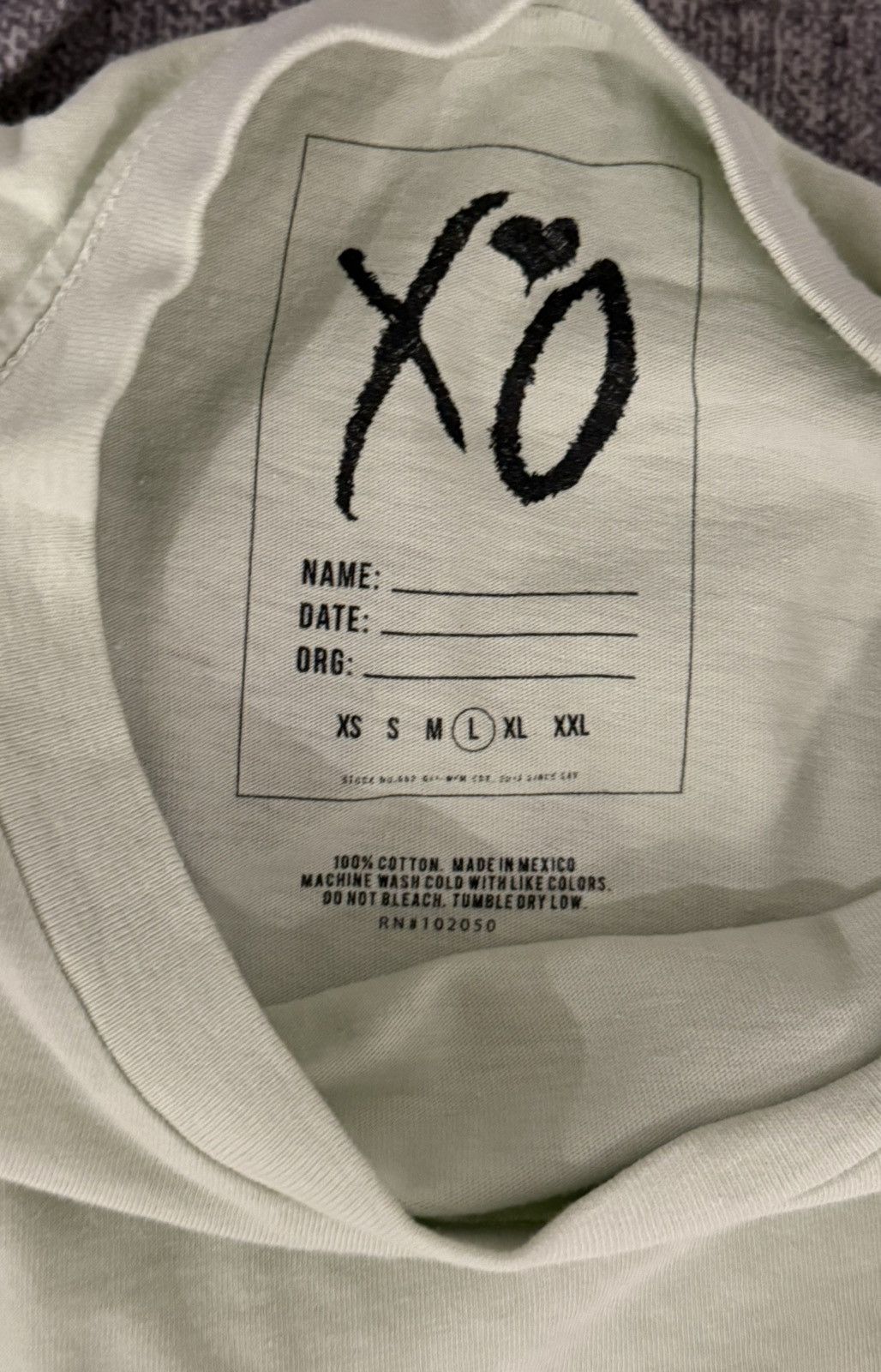 The Weeknd × XO The Weeknd 199X XO T-Shirt Size US L / EU 52-54 / 3 - 3 Thumbnail