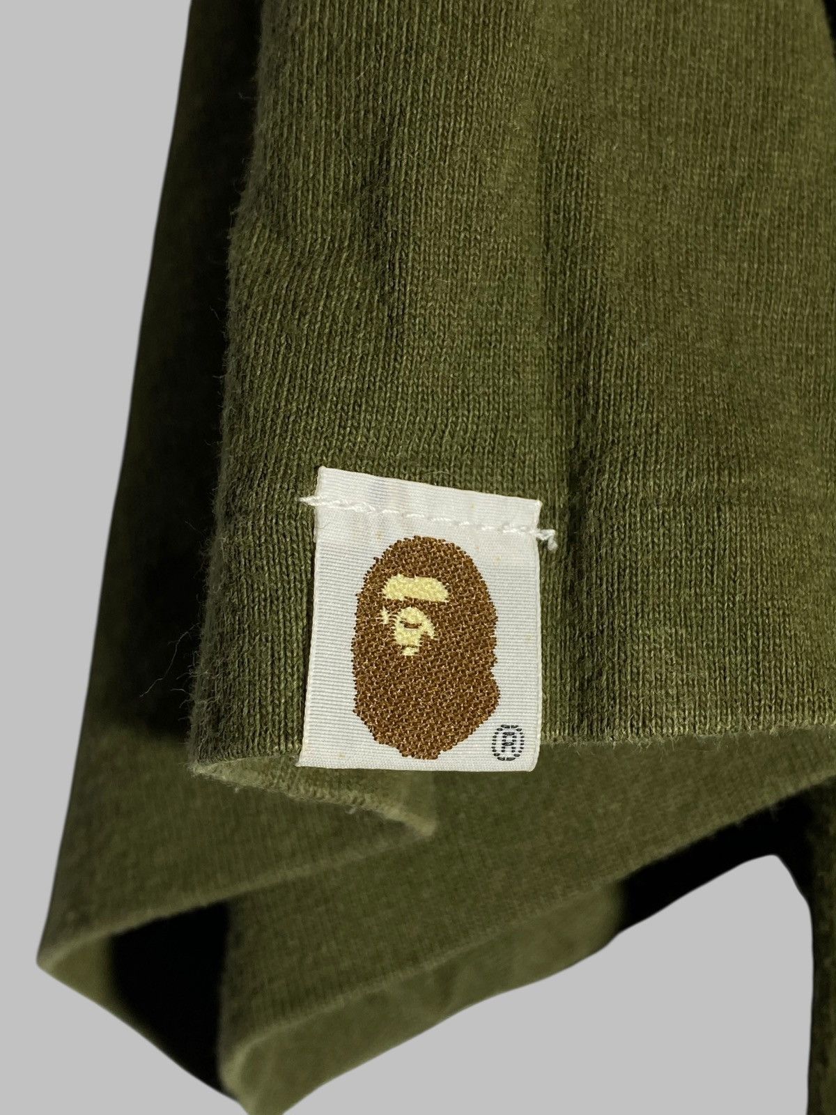 Bape 🔥 BAPE STAR LOGO TEE OLIVE GREEN JAPAN STREETWEAR Y2K 🔥 Size US M / EU 48-50 / 2 - 8 Thumbnail