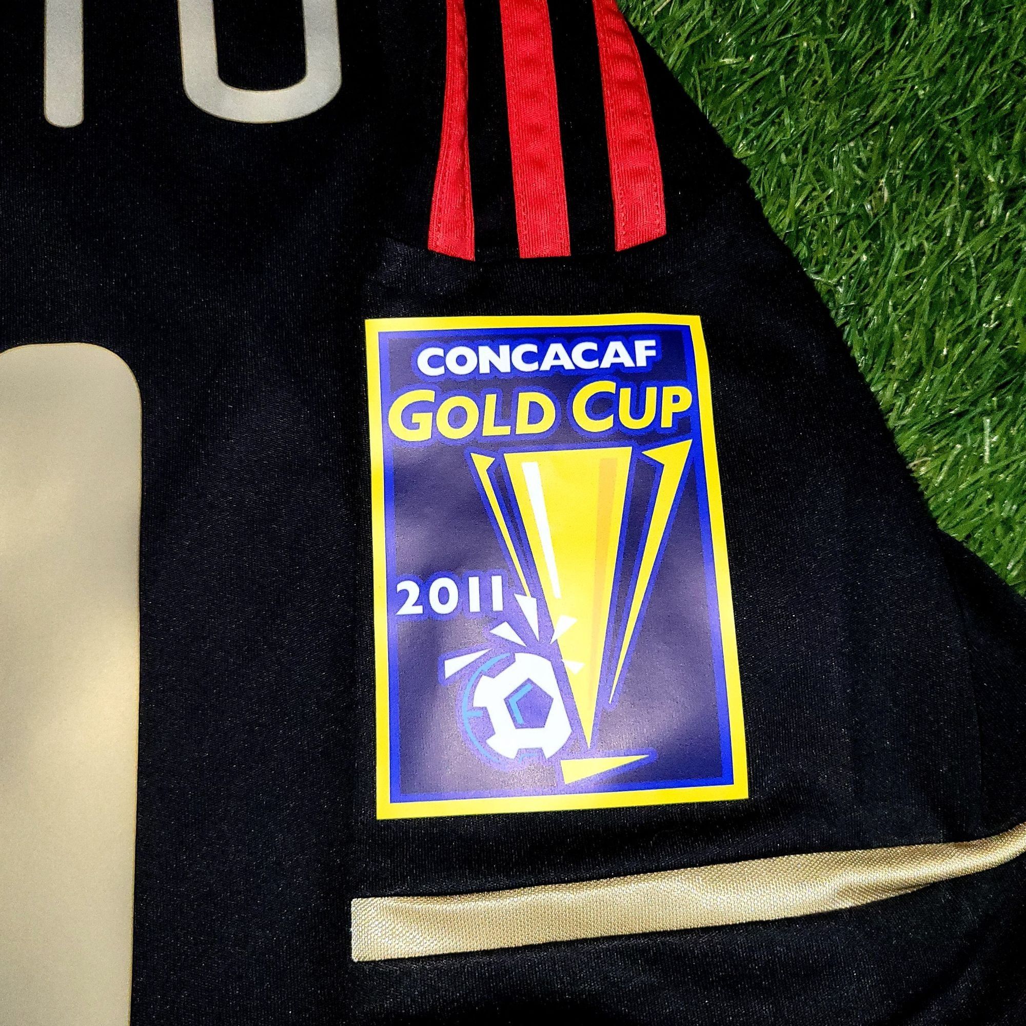 Chicharito Mexico 2011 GOLD CUP FINAL Soccer Away Jersey M