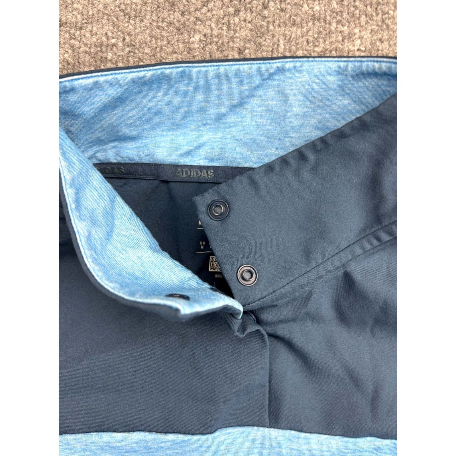 Adidas adidas Primeblue Golf Jacket Women's Medium Blue Pullover Lightweight Track Jacket Regular Size M Size M / US 6-8 / IT 42-44 - 2 Thumbnail