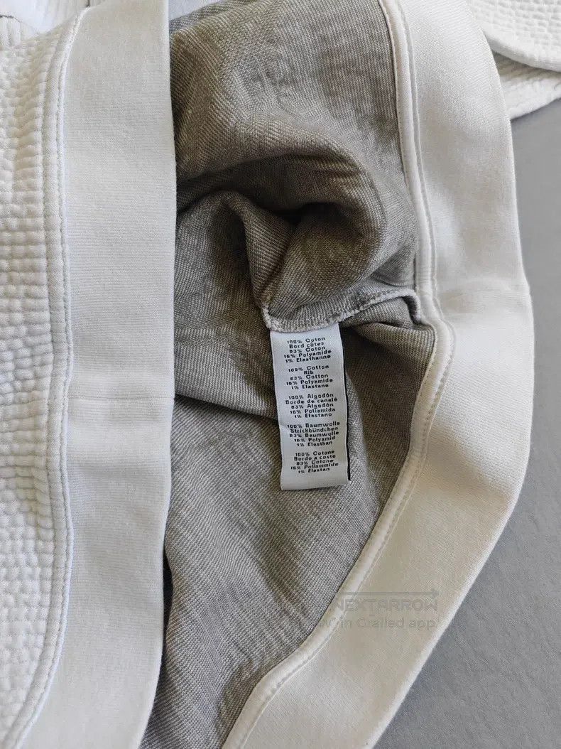 Hermes Hermes Polo shirt sweatshirt, white, galloping horses, hor Size US L / EU 52-54 / 3 - 5 Thumbnail