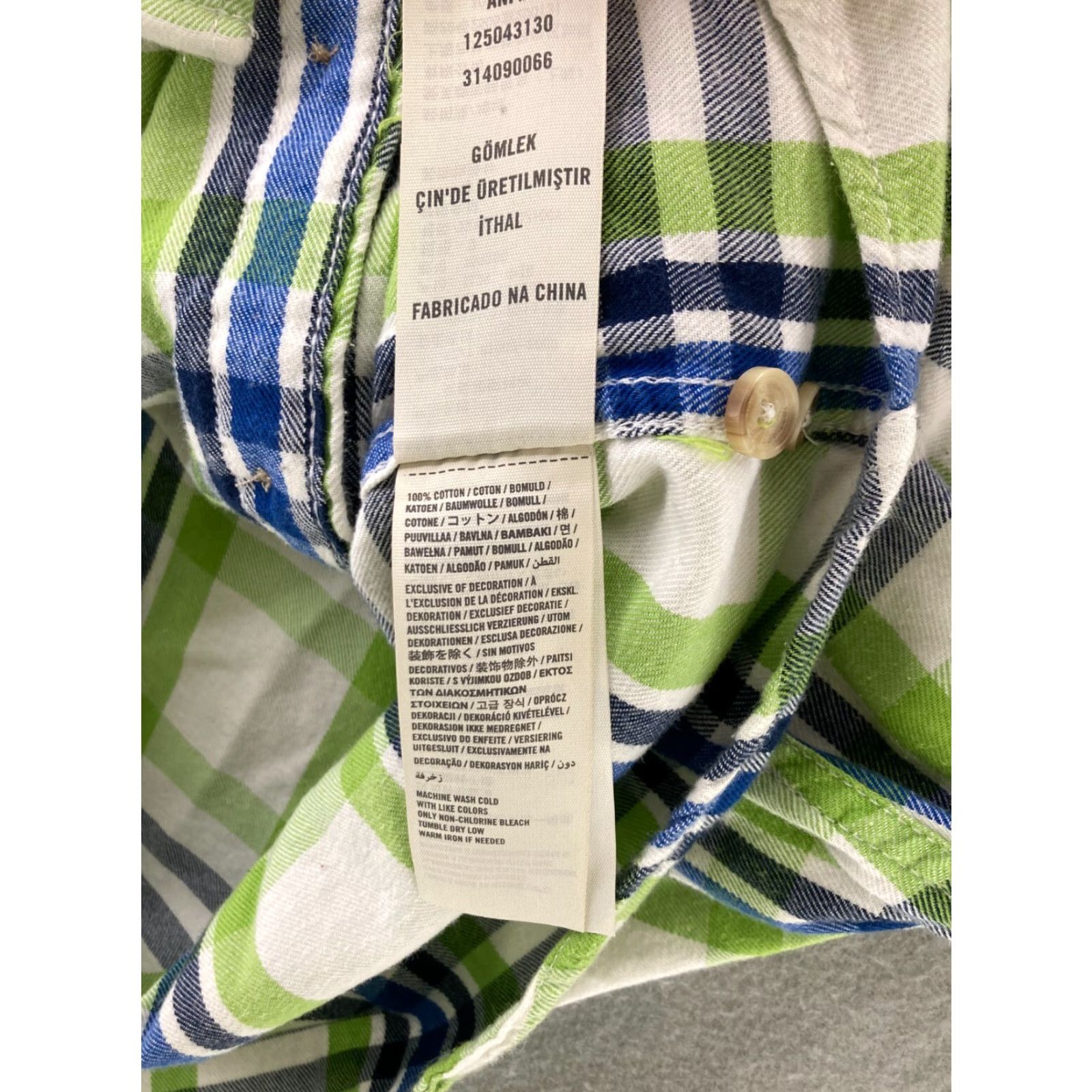 Abercrombie & Fitch Abercrombie & Fitch Shirt Mens Medium Plaid Button Up Y2K Vintage Muscle Fit Size US M / EU 48-50 / 2 - 7 Thumbnail