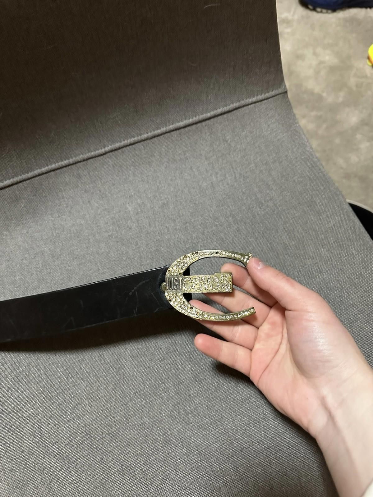 Just Cavalli Just Cavalli Leather Belt Size ONE SIZE - 3 Thumbnail