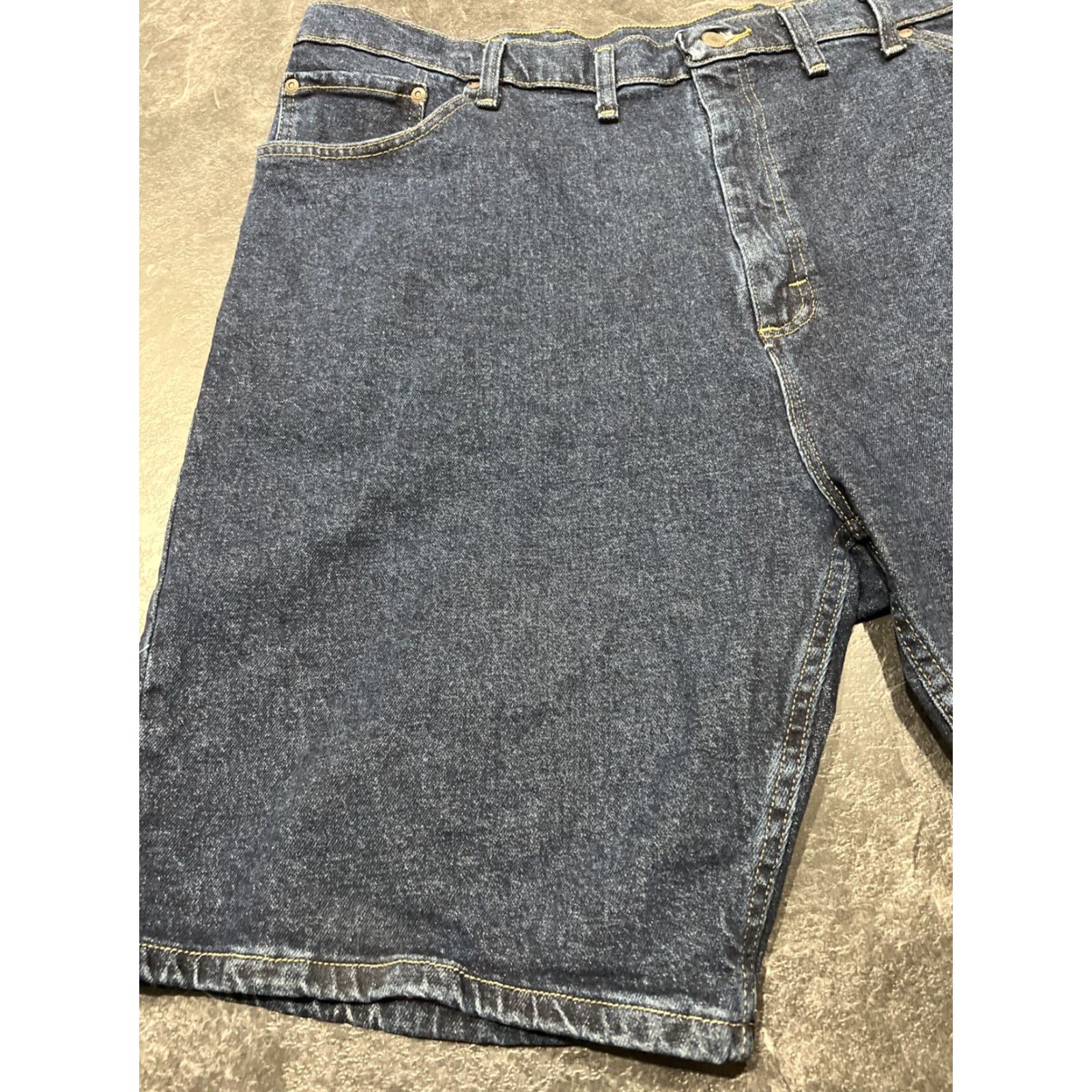 Wrangler Wrangler Mens Denim Shorts Size 44 Blue Carpenter Adult Regular 9-Inch Inseam Size US 44 / EU 60 - 3 Thumbnail