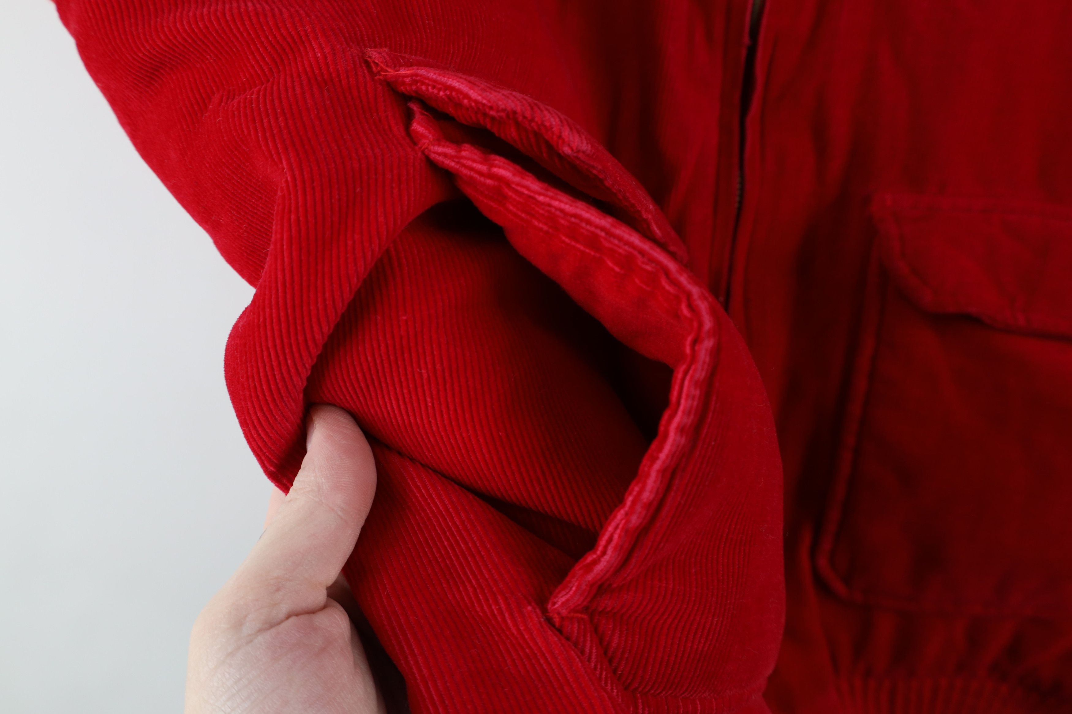 Vintage Vintage 70s 80s Streetwear Quilted Puffer Vest Jacket Red Size US XL / EU 56 / 4 - 7 Thumbnail