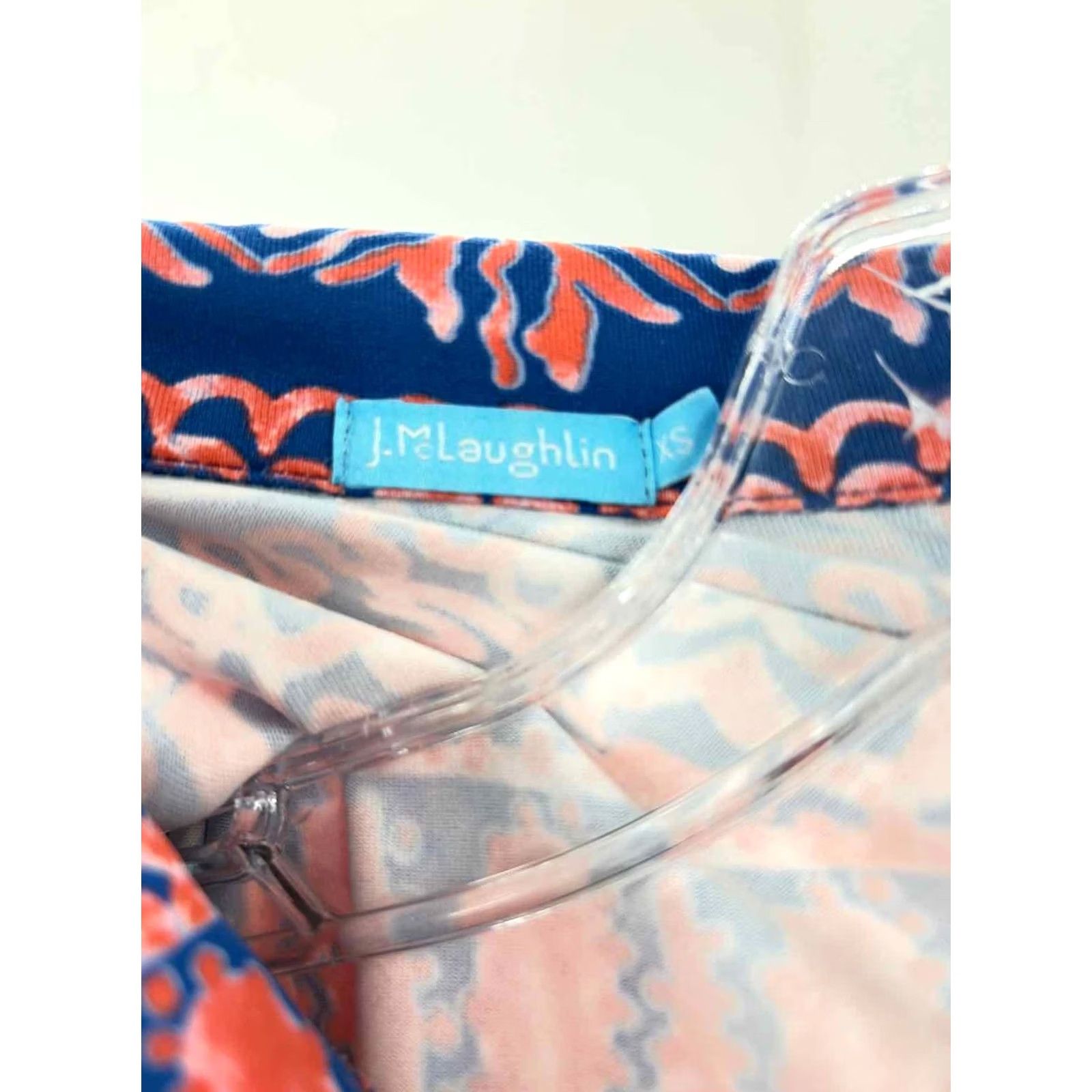 J.McLaughlin J Mclaughlin Blouse Size XS Blue Pre-Owned Size XS / US 0-2 / IT 36-38 - 3 Thumbnail
