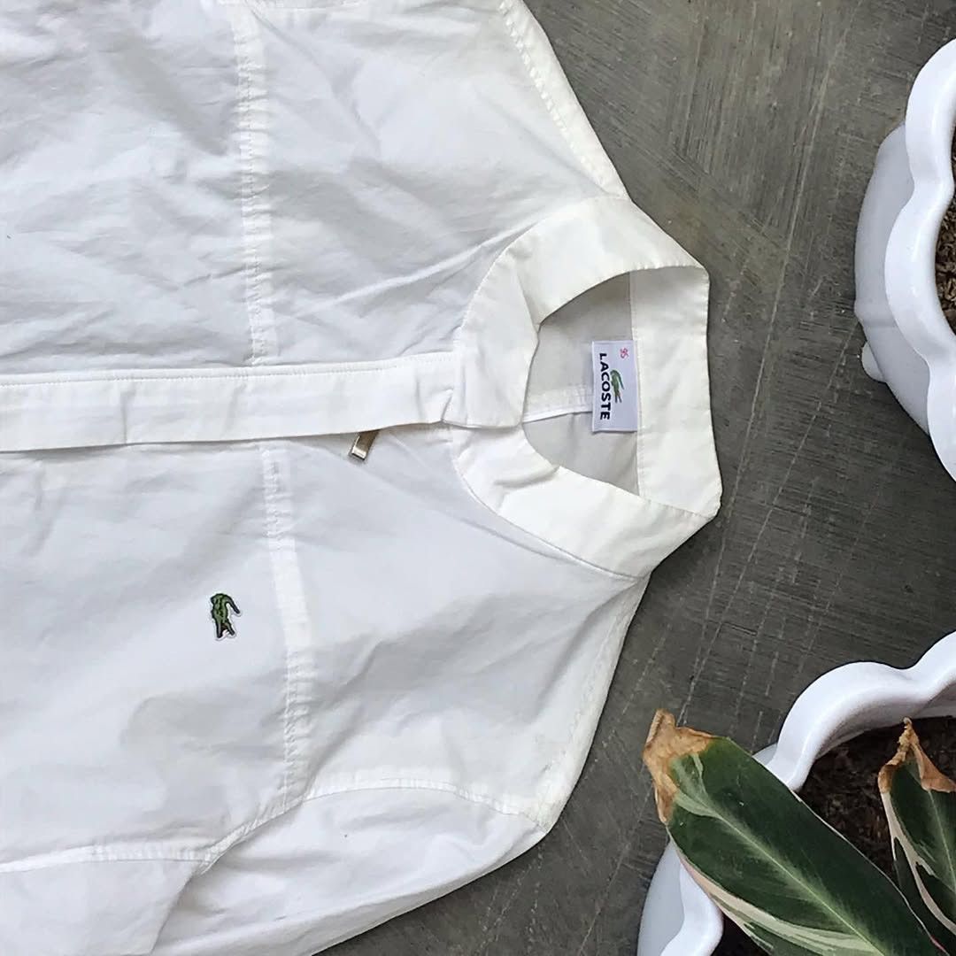 Lacoste Lacoste invicible white Track running Size Small / 5 Size US S / EU 44-46 / 1 - 3 Thumbnail