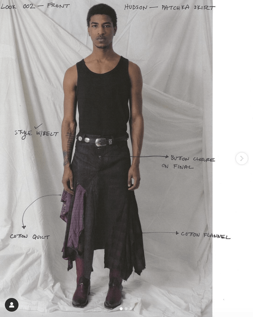 Other CLIO GALEA Patchka asymmetric skirt Size 30" / US 8 / IT 44 - 8 Thumbnail