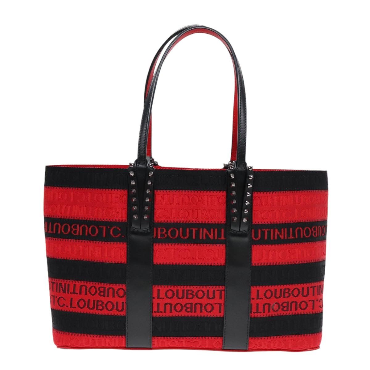 Cabata Black Canvas Handbag (Pre-Owned)