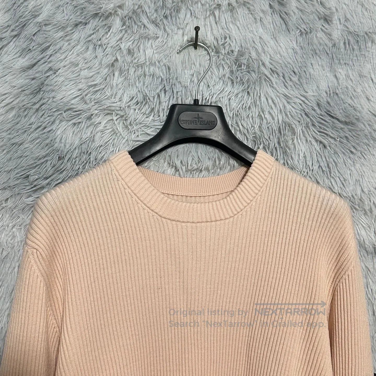 Stone Island stone island pink wool knit sweatshirt XXL. Size US XXL / EU 58 / 5 - 3 Thumbnail