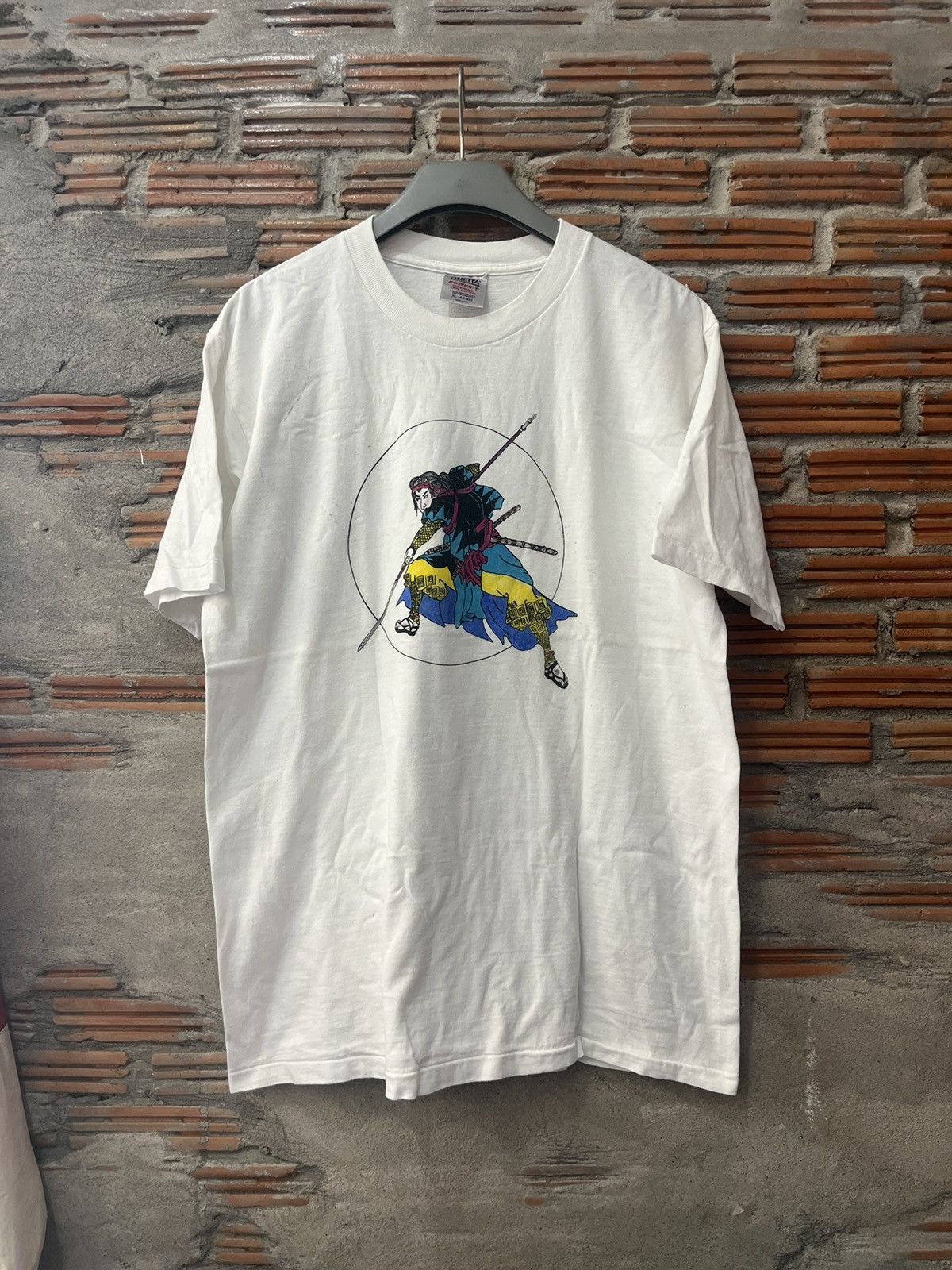 Arts & Science Vintage Art Ukiyoe Nakinata 90’s Tshirt Size US XL / EU 56 / 4 - 2 Thumbnail