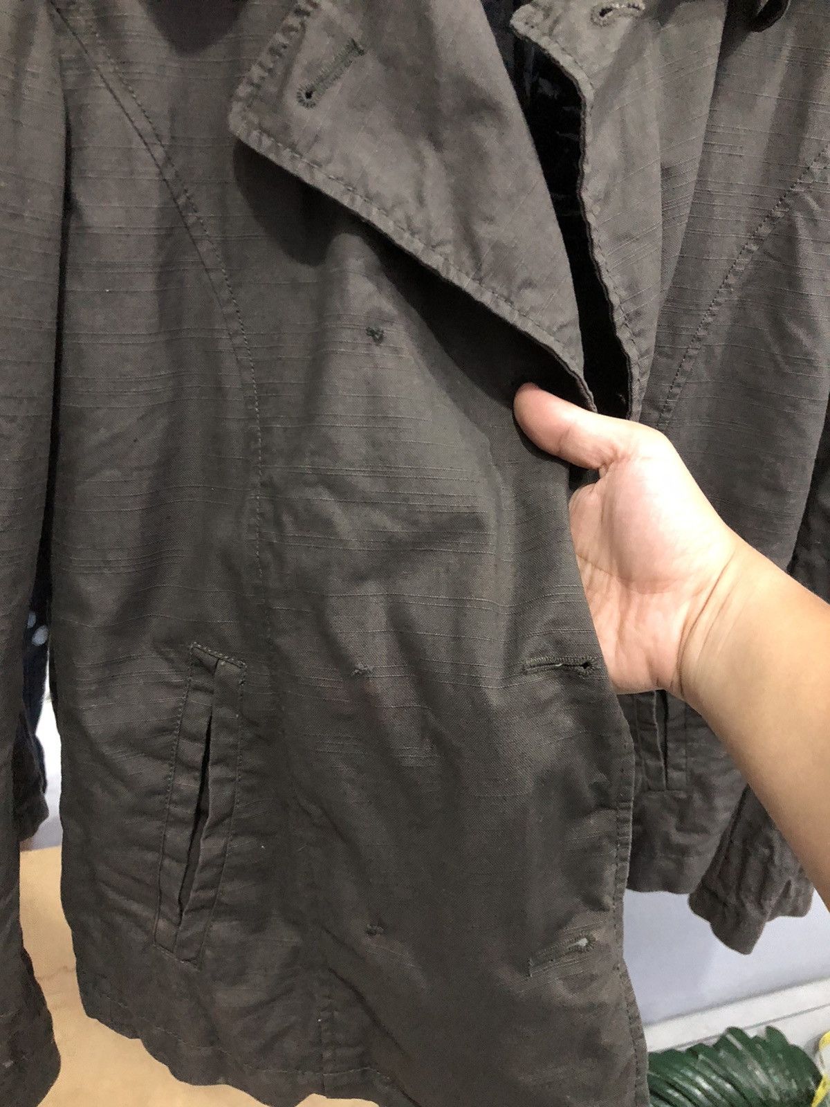 Designer × PPFM Vintage PPFM Military-Style Jacket (No Button) Size US M / EU 48-50 / 2 - 4 Thumbnail