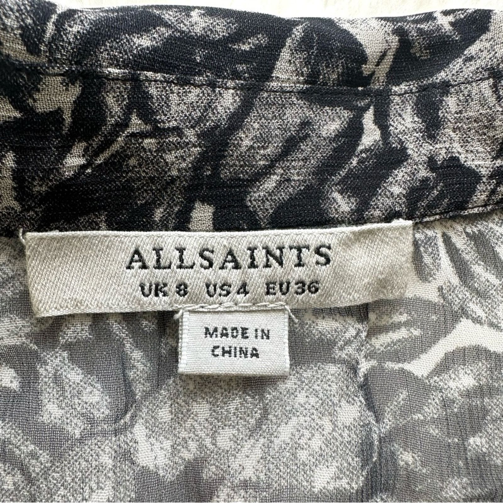 Allsaints NEW!!! All Saints women silk dress size 4 US or S Size S / US 4 / IT 40 - 5 Thumbnail