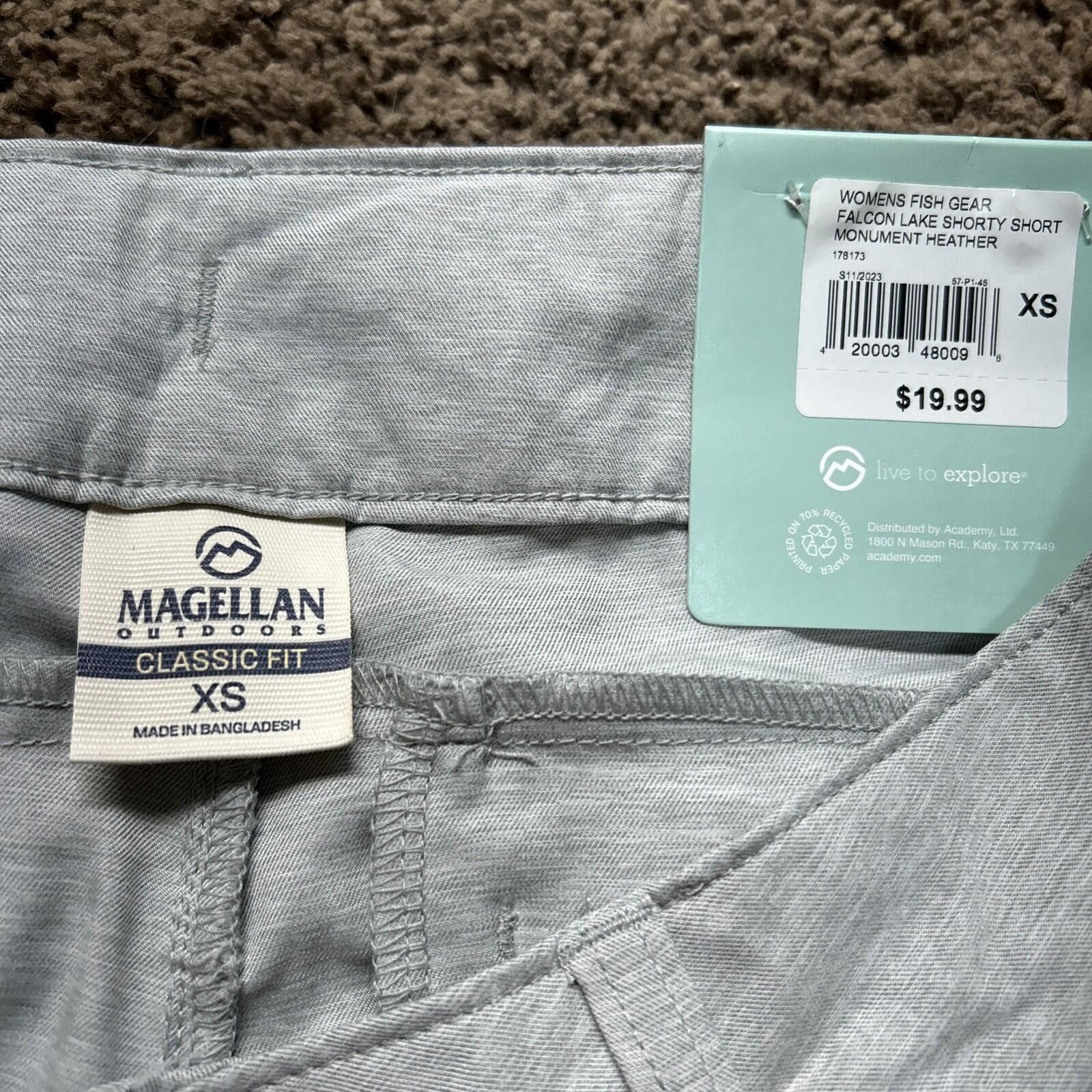 Magliano MAGELLAN Outdoor Women's Gray Shorts Size Small Lightweight Size 28" / US 6 / IT 42 - 6 Thumbnail
