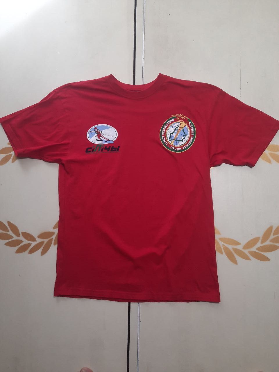 Vintage Belarus Ski Team At The 2010 Vancouver Olympics T-Shirt Size US M / EU 48-50 / 2 - 2 Thumbnail