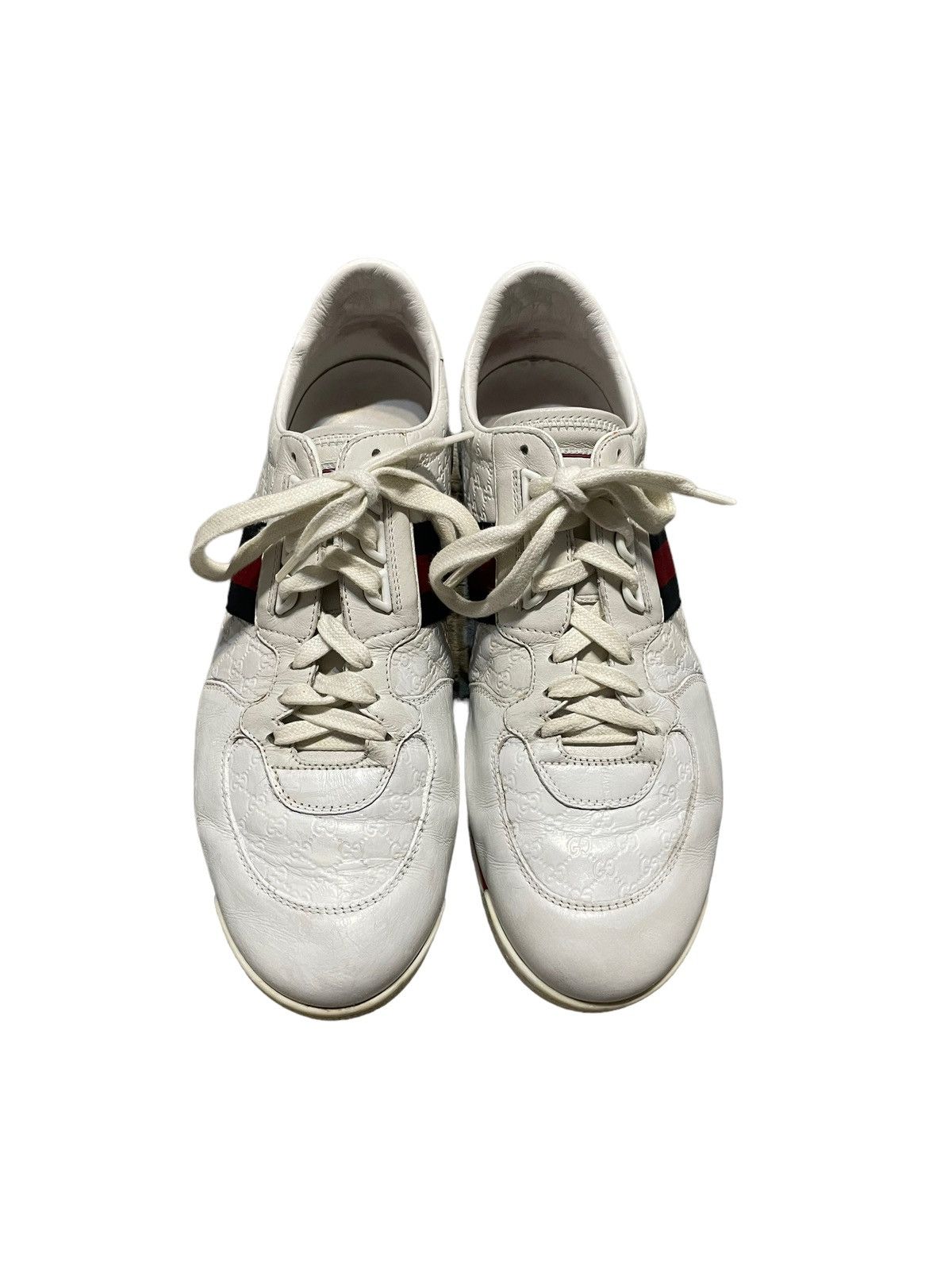 Gucci Gucci Guccissima Low Leather SL 73 Sneakers Size US 9.5 / EU 42-43 - 3 Thumbnail