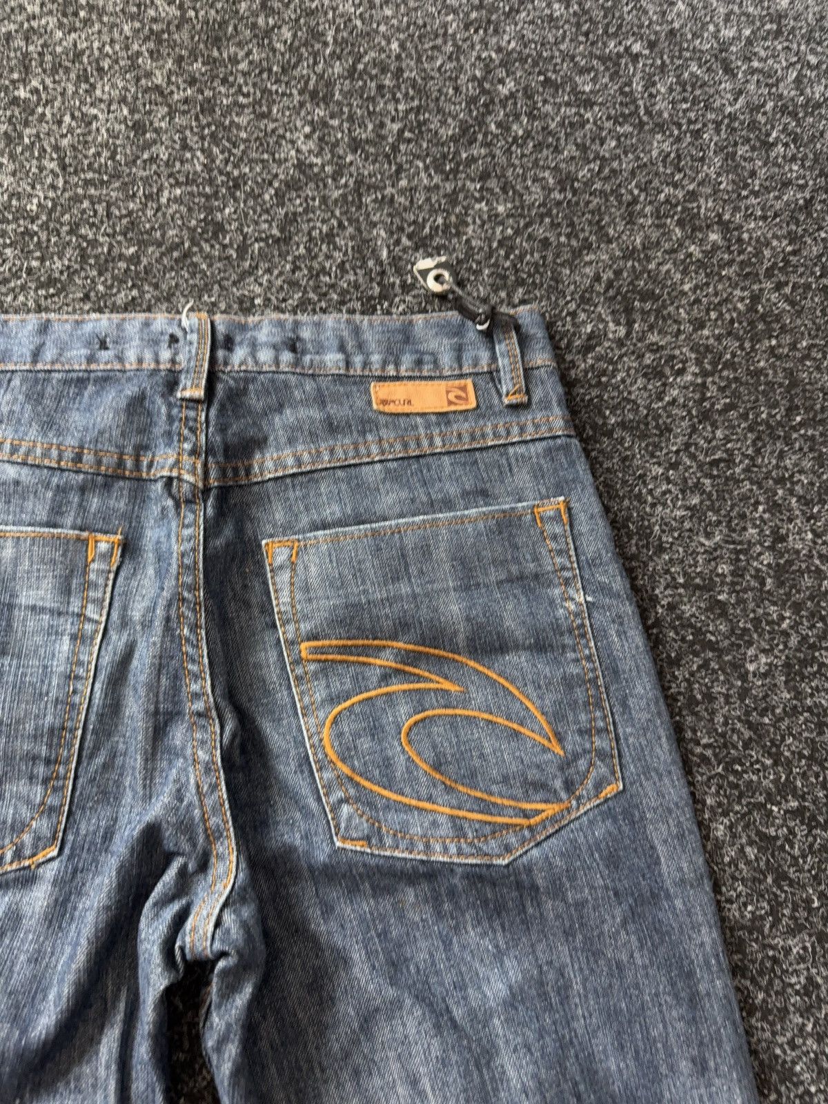 Rip Curl 00s Retro Rip Curl Regular Fit Jeans Y2K Surf Skate Style Size US 30 / EU 46 - 15 Thumbnail