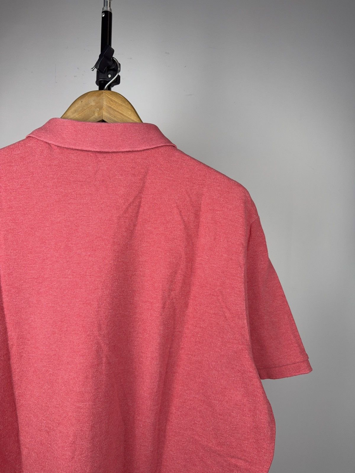 Polo Ralph Lauren Luxury 00s Polo Ralph Lauren Custom Slim Fit Pink Polo Shirt Size US XL / EU 56 / 4 - 8 Thumbnail