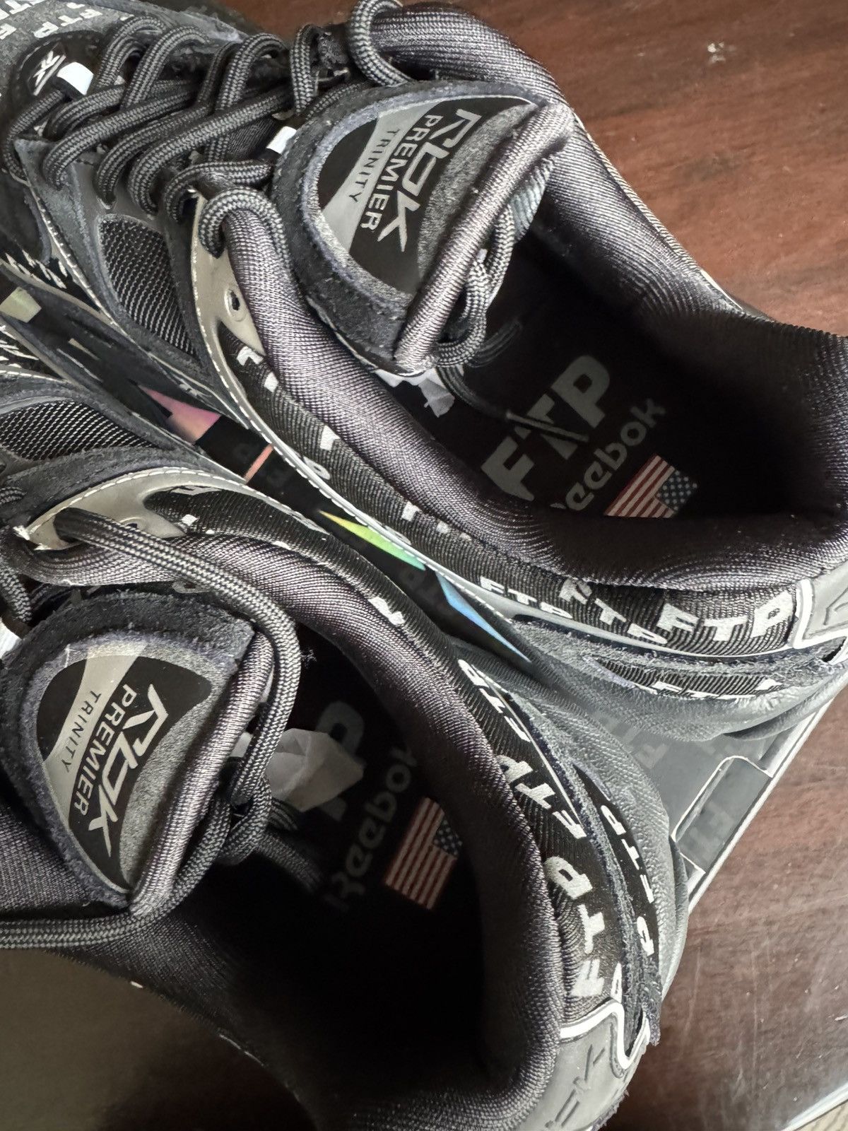 Fuck The Population FTP Reebok Premier Trinity KFS Black Size US 10.5 / EU 43-44 - 6 Thumbnail