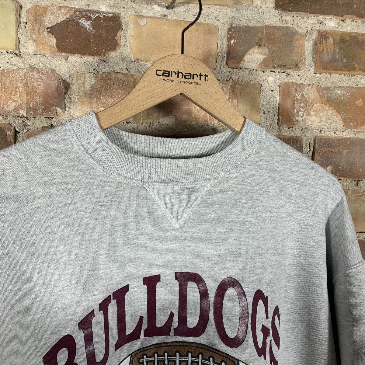 Vintage Vintage Georgia Bulldogs Sweatshirt Russell Football nfl Size US L / EU 52-54 / 3 - 4 Thumbnail