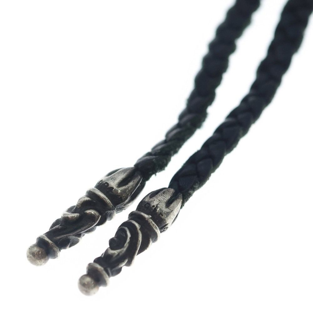 Chrome Hearts Chrome Hearts Leather Braid Scroll Necklace Size ONE SIZE - 3 Thumbnail