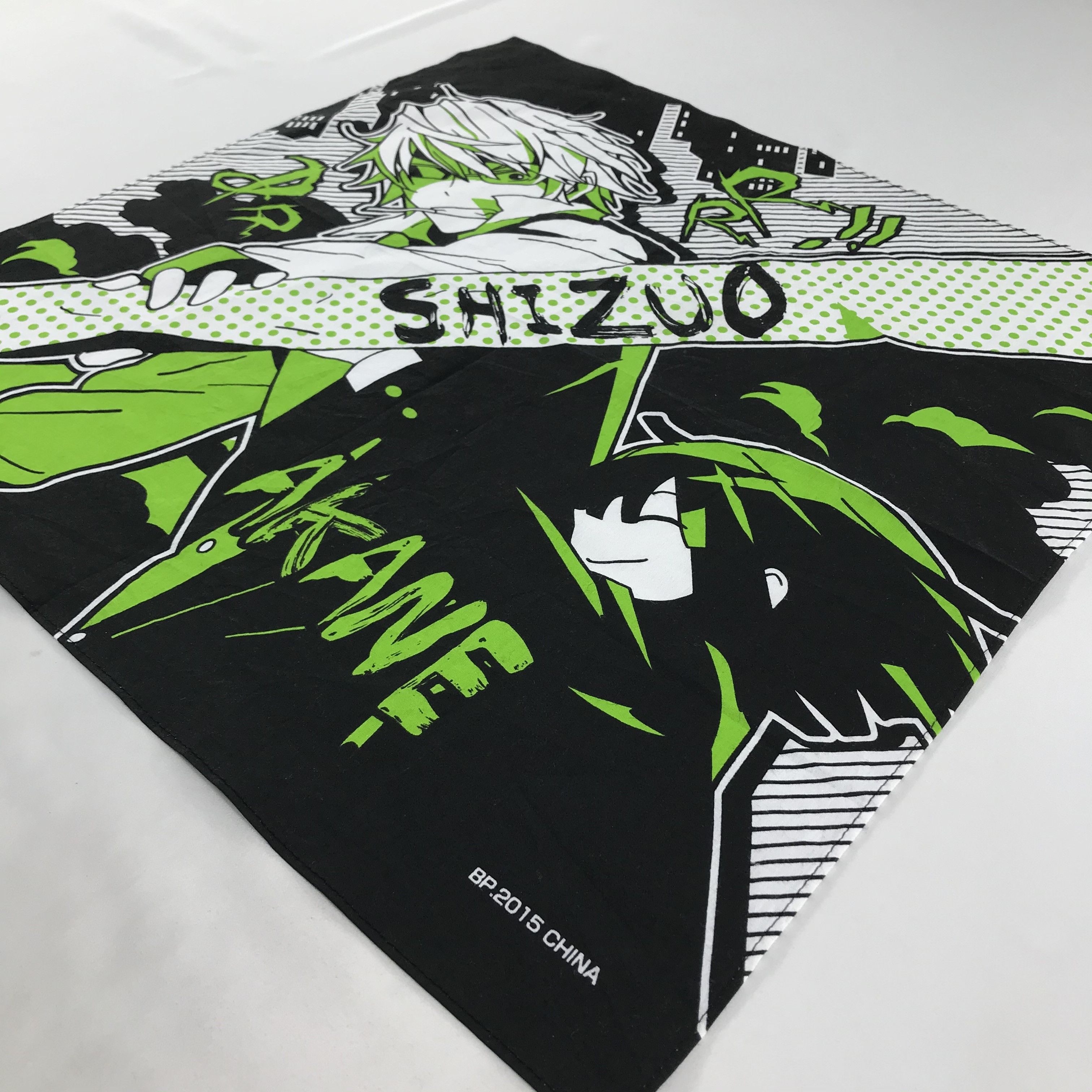 Anime × Japanese Brand × Vintage Vintage Anime Bandana / Handkerchief / Neckerchief -S1770 Size ONE SIZE - 2 Thumbnail