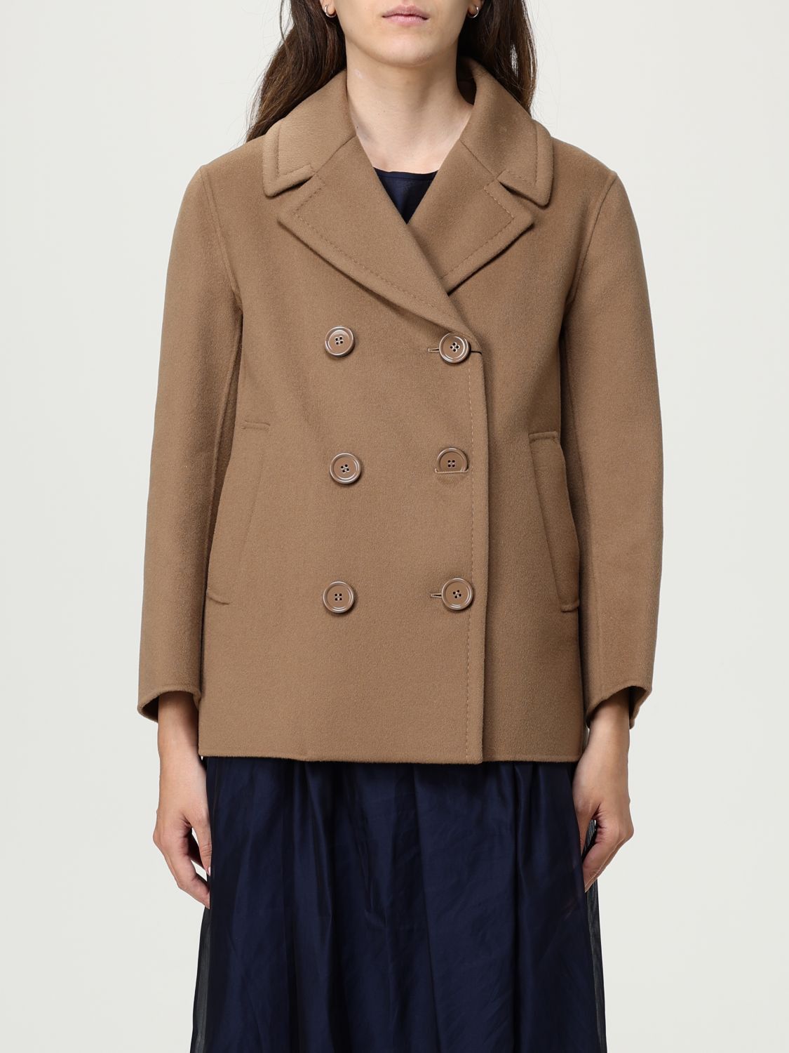 Max Mara Max Mara Trench Coat Woman Brown Size L / US 10 / IT 46 - 1 Thumbnail