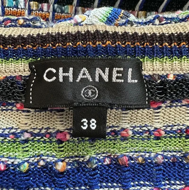 Chanel Chanel Blue Silk Hoodie for Women . Size M / US 6-8 / IT 42-44 - 4 Thumbnail
