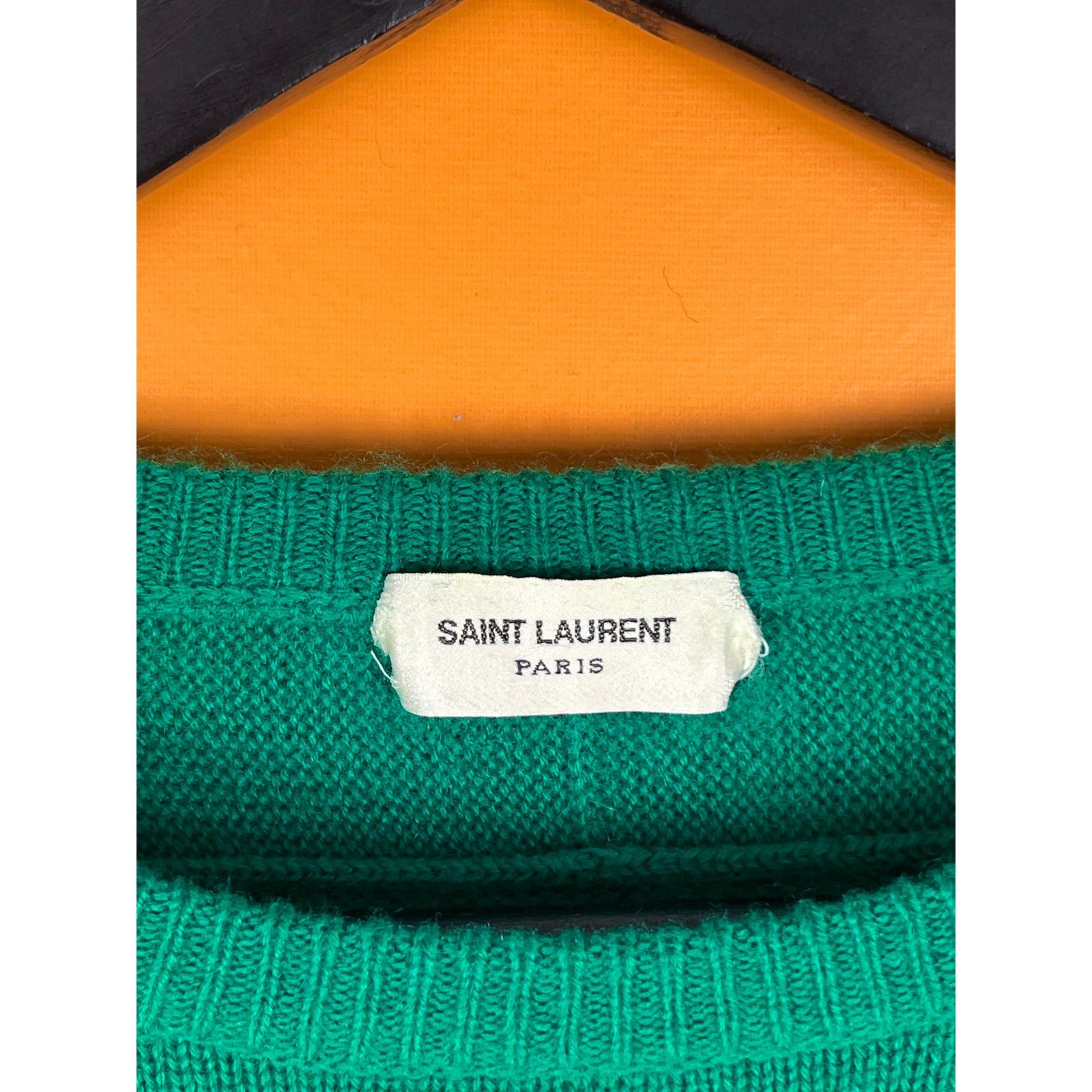 Hedi Slimane × Saint Laurent Paris Saint Laurent sweater 2015 Hedi era 100% cashmere designer Size US L / EU 52-54 / 3 - 3 Thumbnail