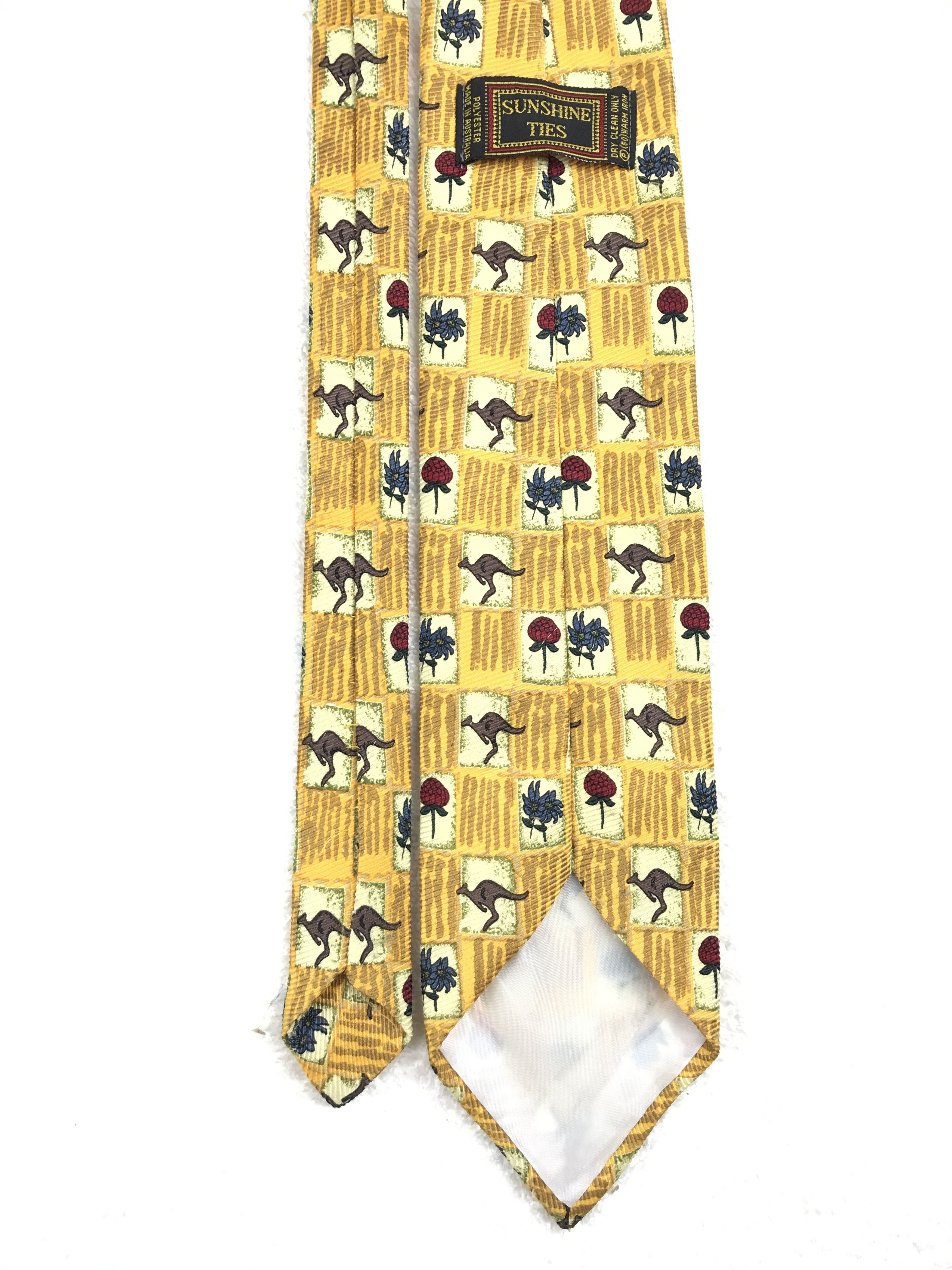 Designer × Vintage Vintage Sunshine Ties Polyester Necktie Size ONE SIZE - 4 Thumbnail