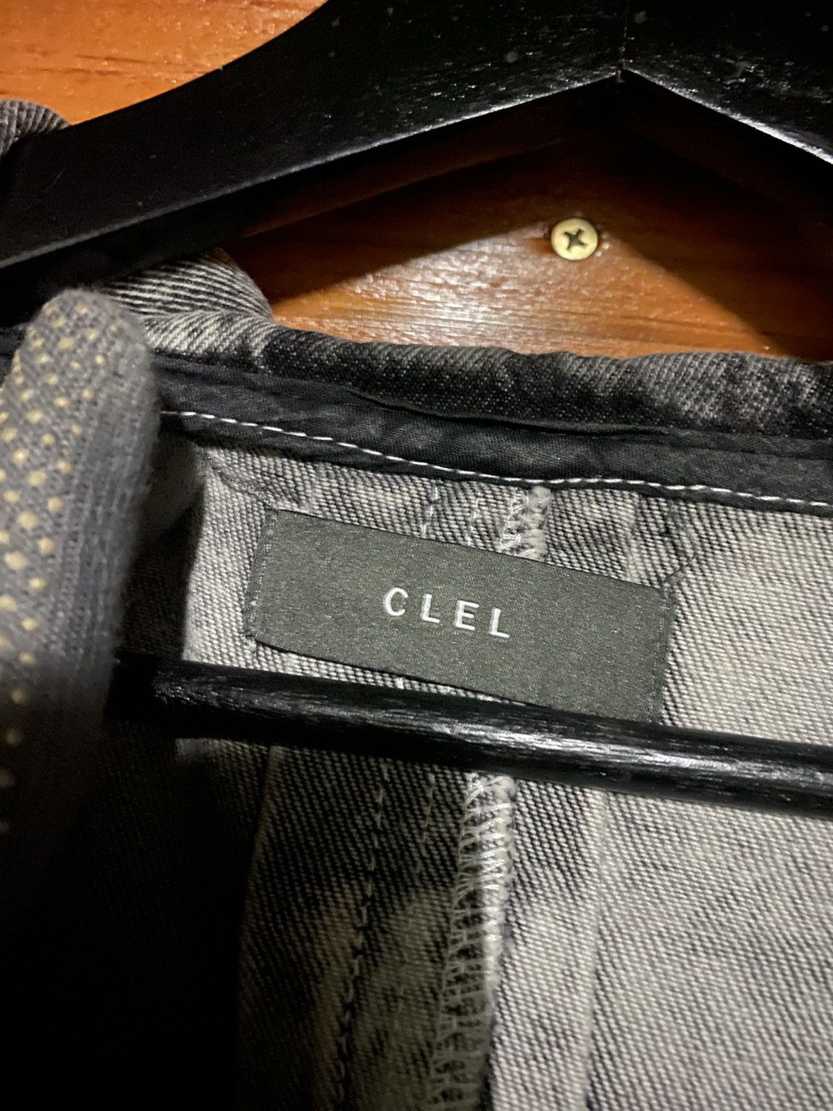 Japanese Brand CLEL Washed Gray Oversized Denim Hooded Jacket – Vintage Size US L / EU 52-54 / 3 - 6 Thumbnail