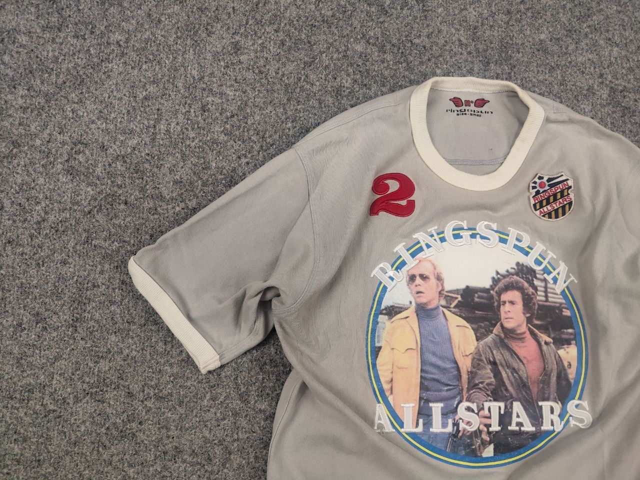 Ringspun Ringspun All Star Logo Starsky Vintage T shirt Y2K Style Size US S / EU 44-46 / 1 - 3 Thumbnail