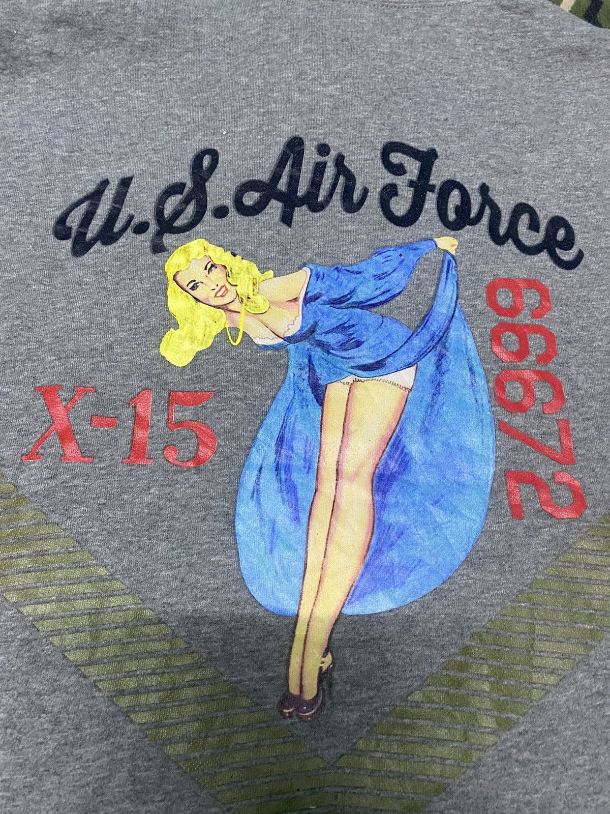 Avirex 💥RARE💥PRINT AVIREX LITTLE JOE THE II ❌ BELLE U.S.AIR FORCE Size US M / EU 48-50 / 2 - 5 Thumbnail