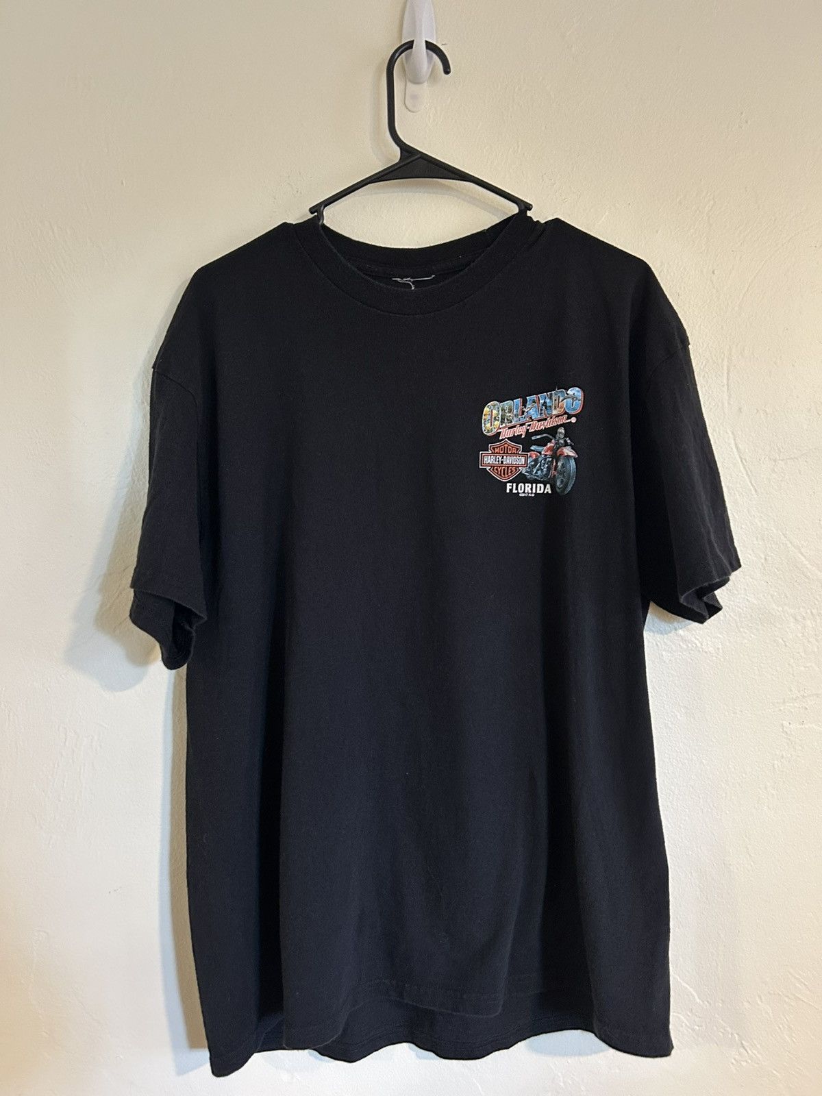 Harley Davidson Harley Davidson Orlando Black T-Shirt Size US L / EU 52-54 / 3 - 1 Thumbnail