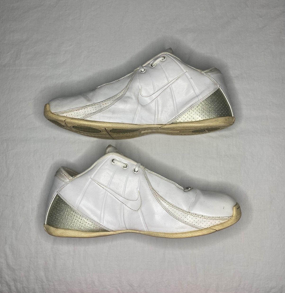 Nike Nike Uptempo Encapsulated 2009 White Vintage Mens 13 Size US 13 / EU 46 - 2 Thumbnail