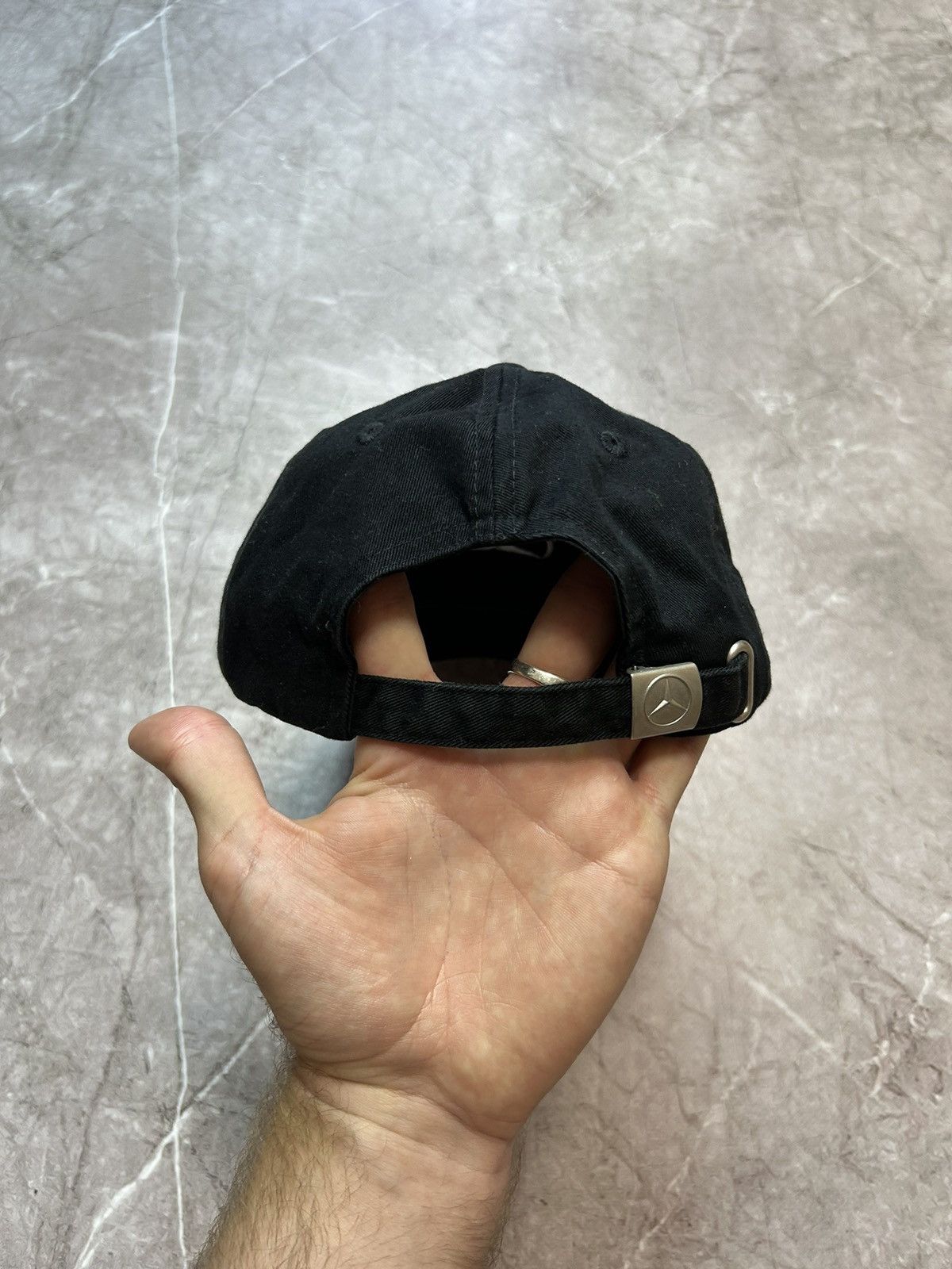 Mercedes-Benz × Vintage Vintage 90s Mercedes Benz Cap Hat Big Logo One Size Racing Size ONE SIZE - 6 Thumbnail