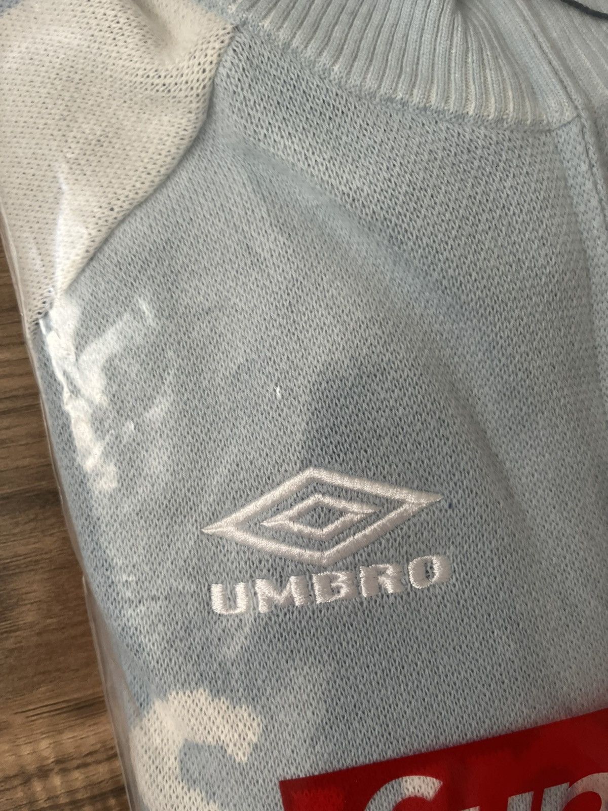 Supreme × Umbro Supreme Umbro Zip Up Sweater Size US L / EU 52-54 / 3 - 2 Thumbnail