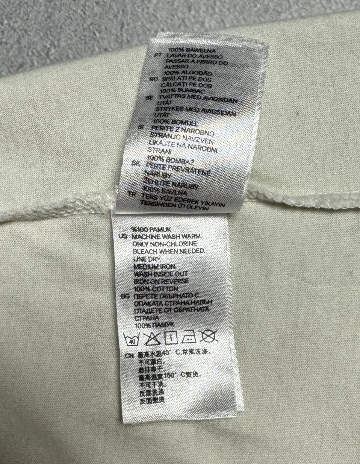 H&M × Maison Margiela Maison Margiela x H&M 2012 Cotton T-Shirt Size US S / EU 44-46 / 1 - 13 Thumbnail