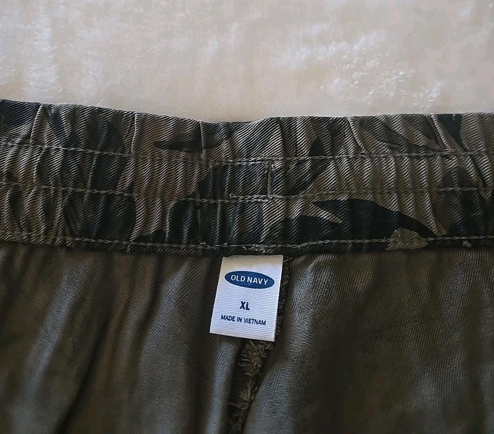 Old Navy Old Navy Pants Green Leaf Soft Tencel Olive Pull On Size XL Size 40" / US 18 - 4 Thumbnail