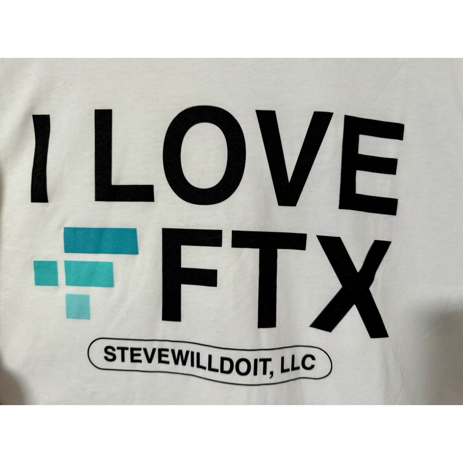 Full Send FULL SEND I Love FTX Steve Will Do It LLC T-Shirt Size L Size US L / EU 52-54 / 3 - 2 Thumbnail