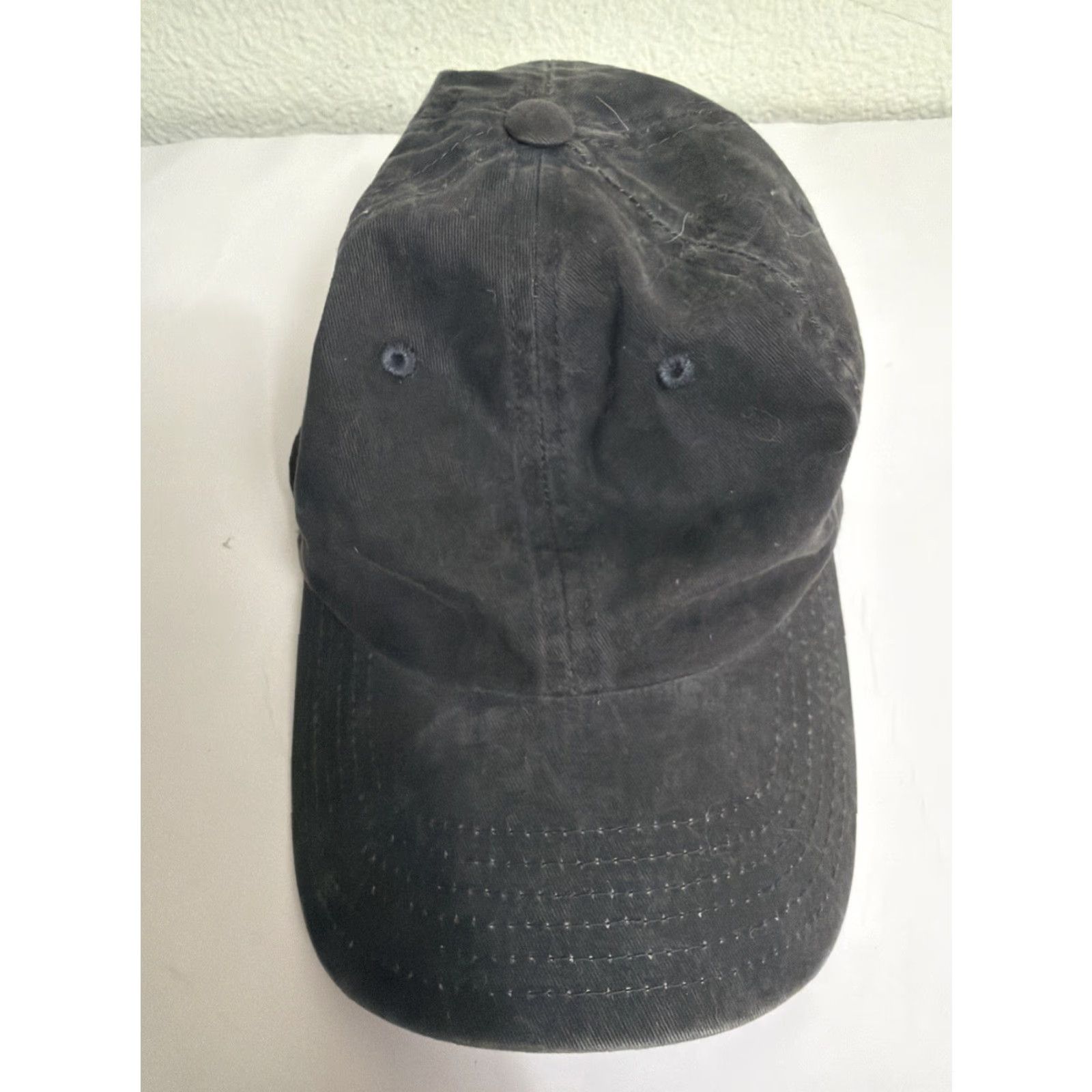Vintage American Needs Strapback Baseball Hat Dad Faded Black Adjustable Size ONE SIZE - 4 Thumbnail