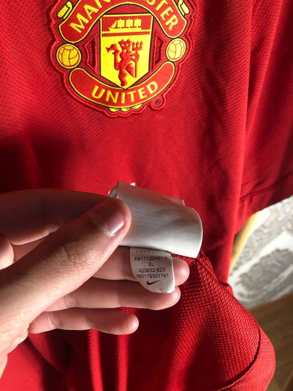 Nike Vintage Nike FC Manchester United England Soccer Jersey Y2K Size US XL / EU 56 / 4 - 9 Thumbnail