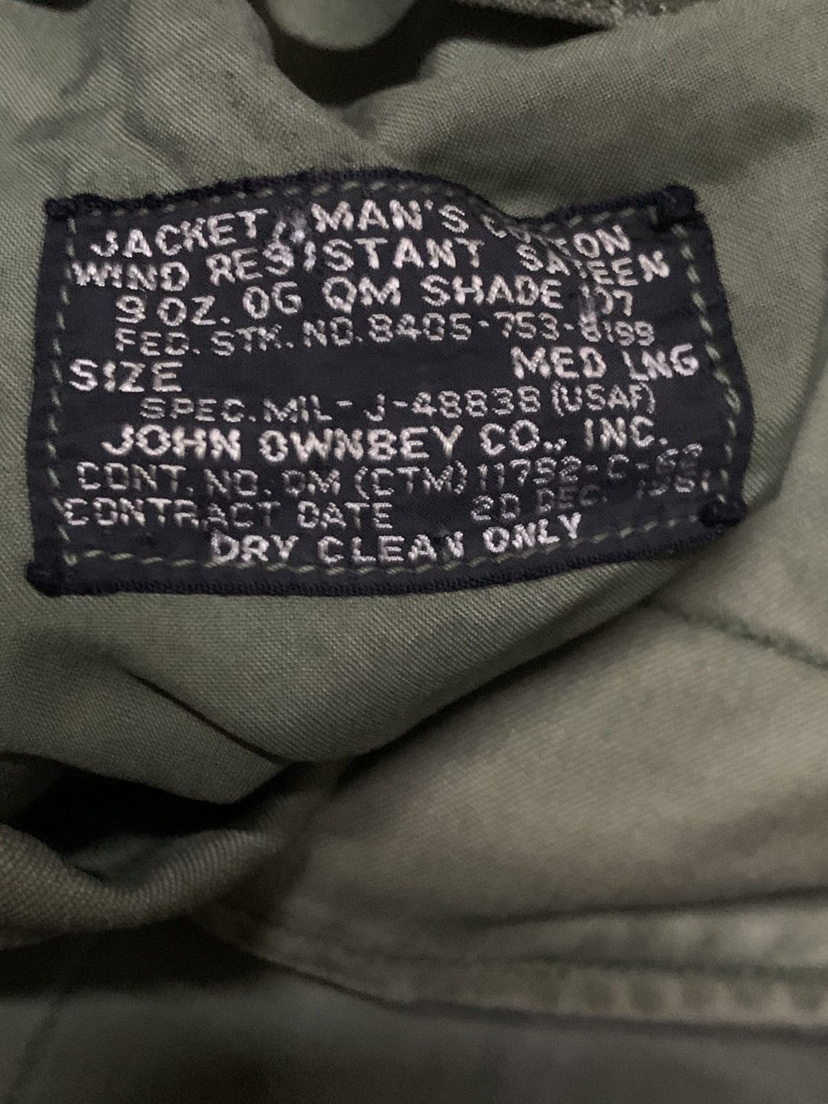 Vintage Vintage (USAF) Jacket Air Force 60’s Vietnam War Field Coat Size US M / EU 48-50 / 2 - 6 Thumbnail