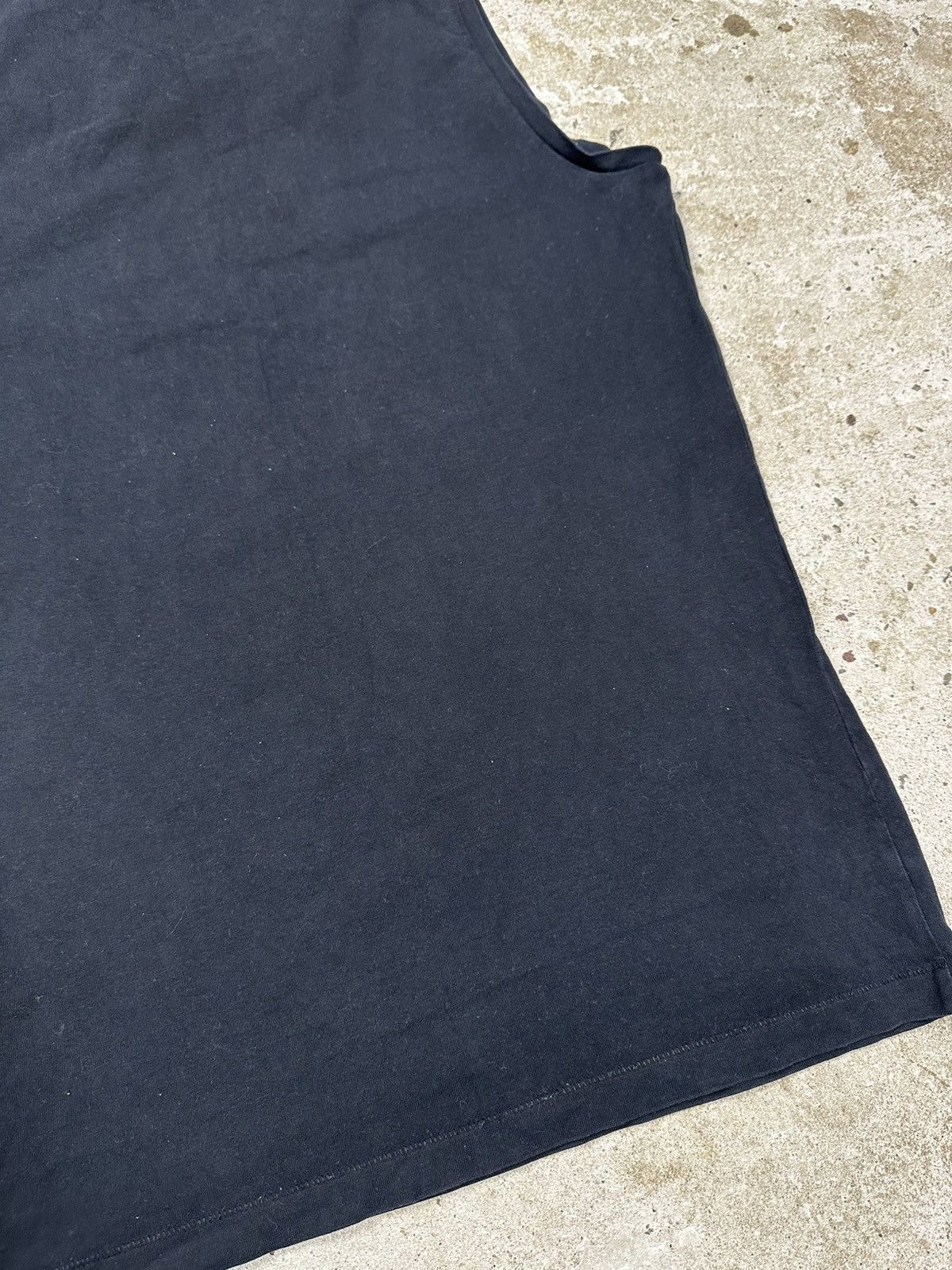 Acne Studios Acne Studios SS15 Bye B Blue Black Tank Top Shirt Size US XS / EU 42 / 0 - 6 Thumbnail