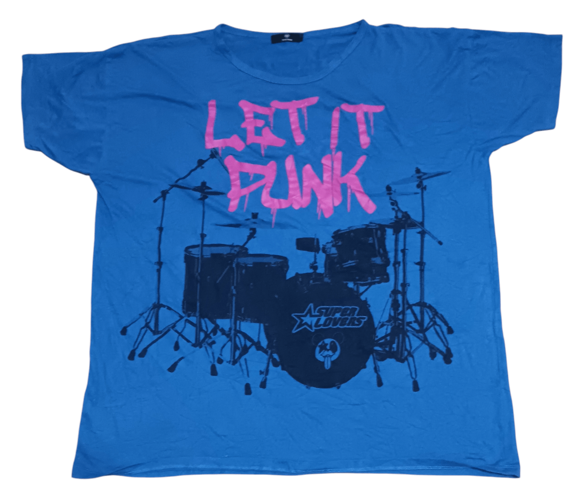 Japanese Brand SUPER LOVERS LET IT PUNK SHIRT Size US XXL / EU 58 / 5 - 1 Thumbnail