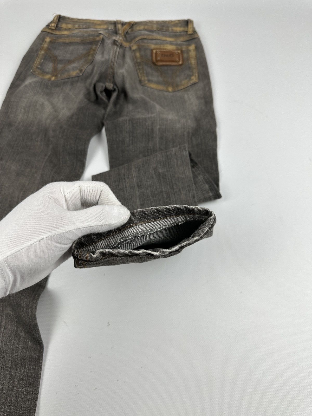 Dolce & Gabbana Vintage Dolce Gabbana Low Waist Jeans 27x28 Size 27" / US 4 / IT 40 - 7 Thumbnail